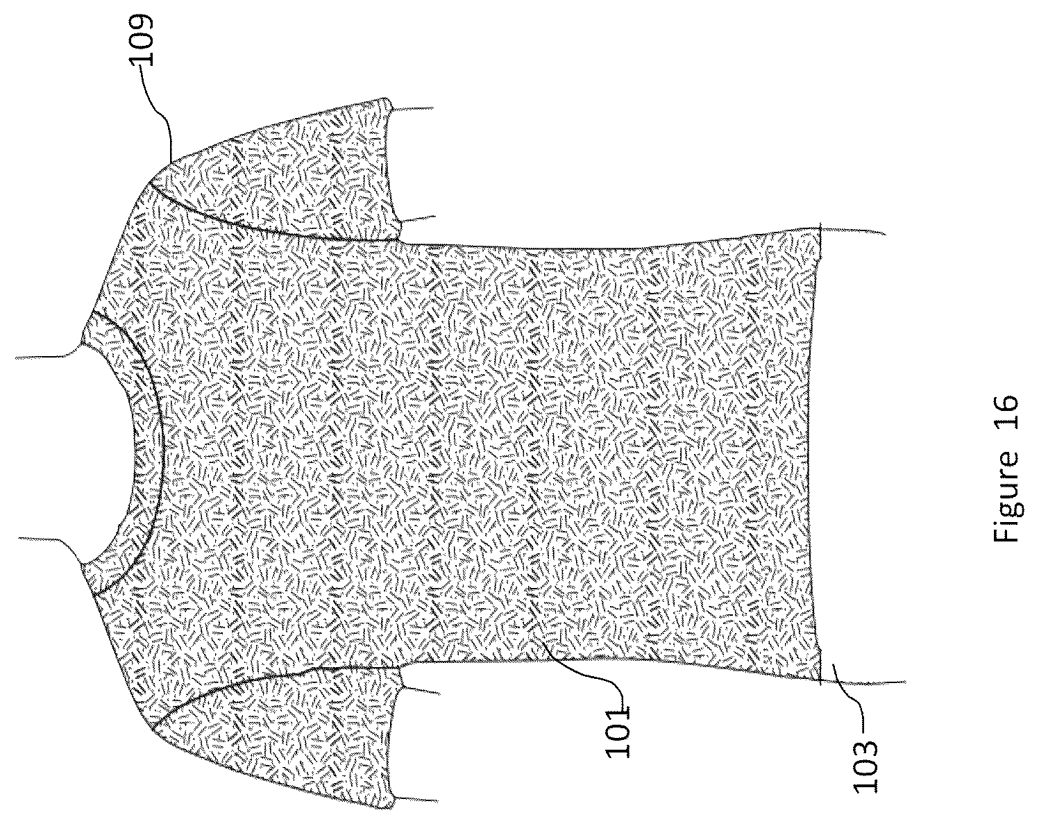 Patent US12096809 Figure 16 – Material and apparel that positively affect the health and wellbeing of a mammal