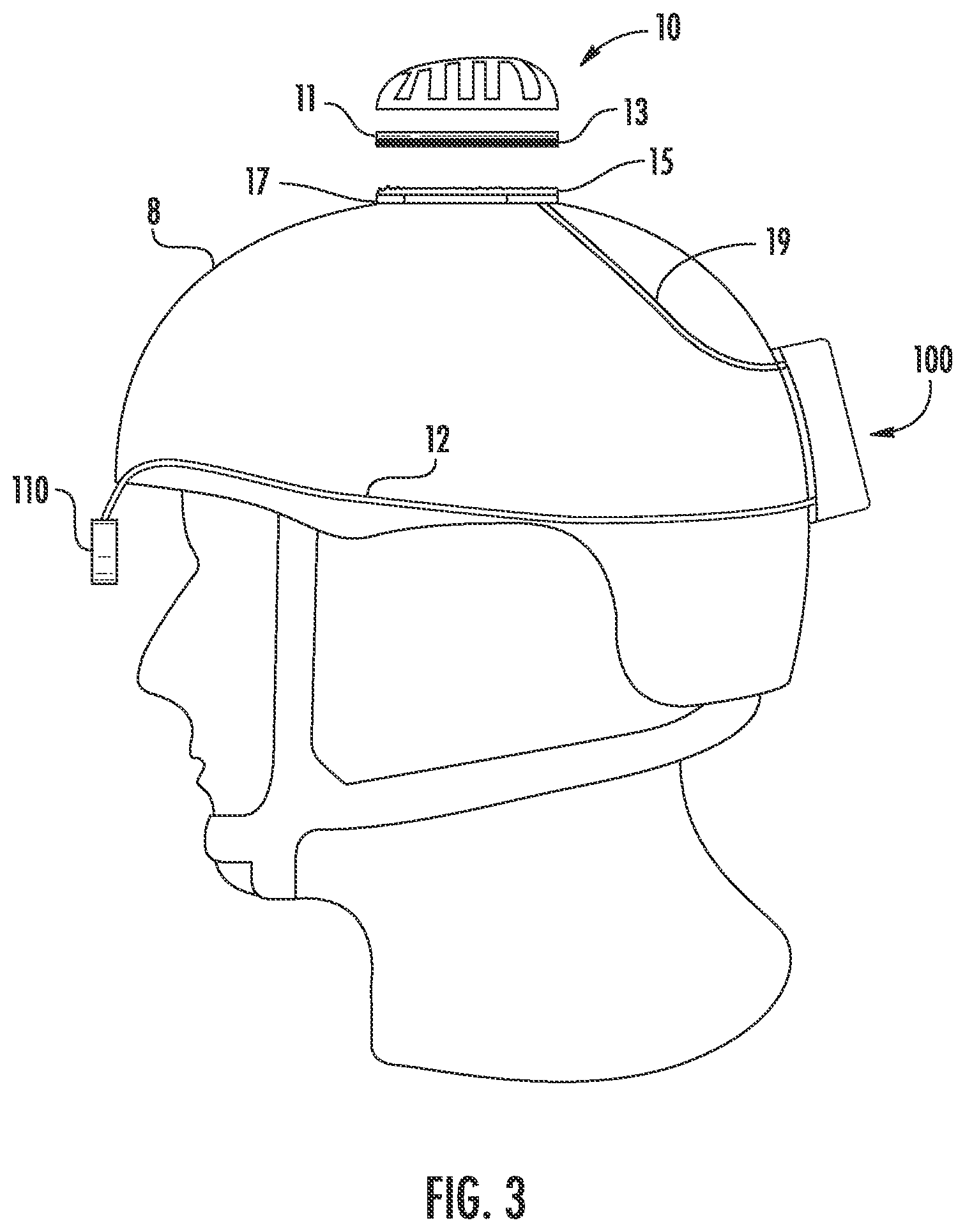 Patent US12096813 Figure 3 – System, method, and apparatus for detecting IR radiation in a marker system
