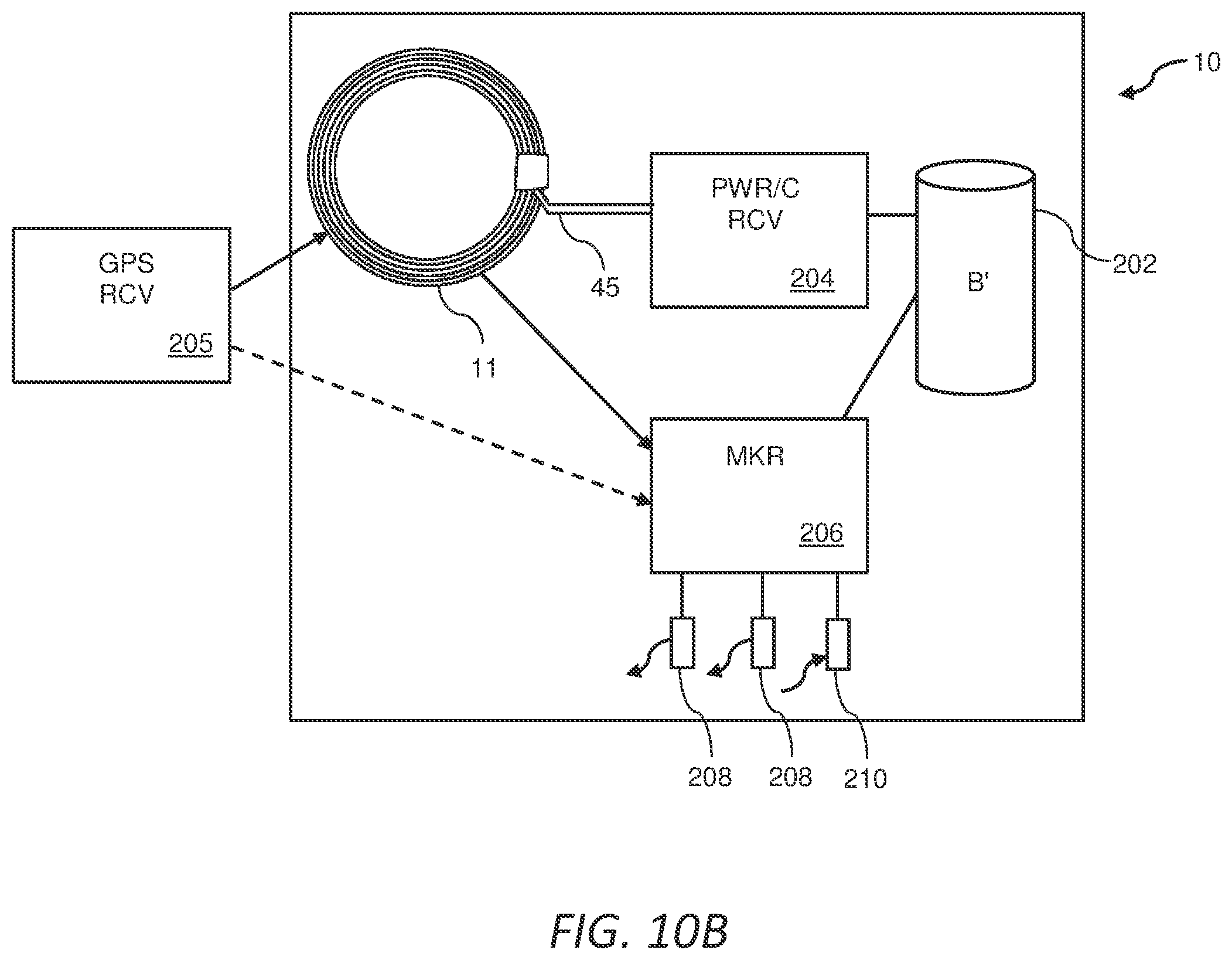 Patent US12096813 Figure 10 – System, method, and apparatus for detecting IR radiation in a marker system