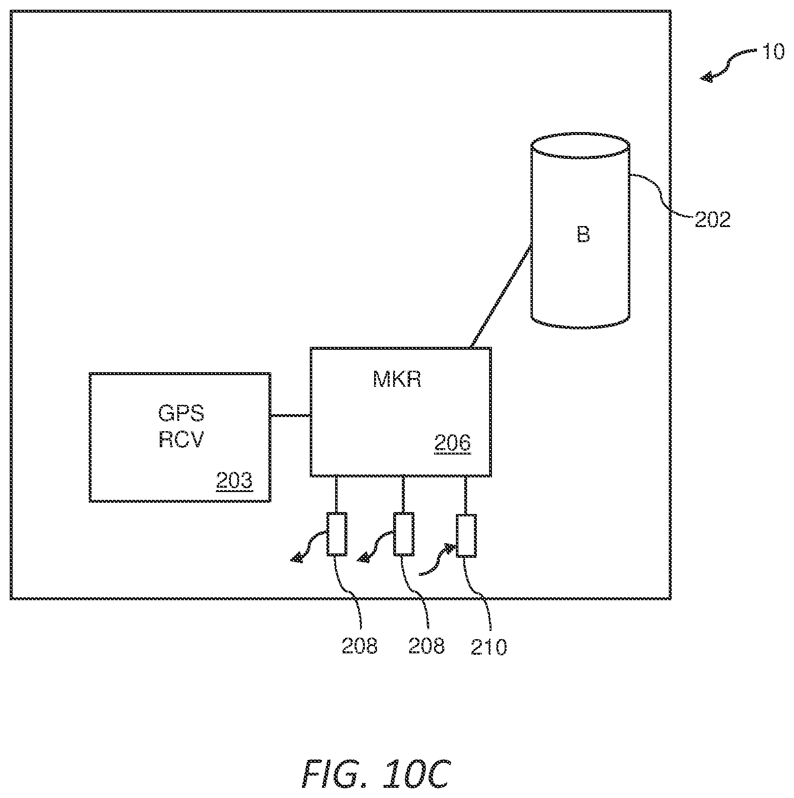 Patent US12096813 Figure 11 – System, method, and apparatus for detecting IR radiation in a marker system