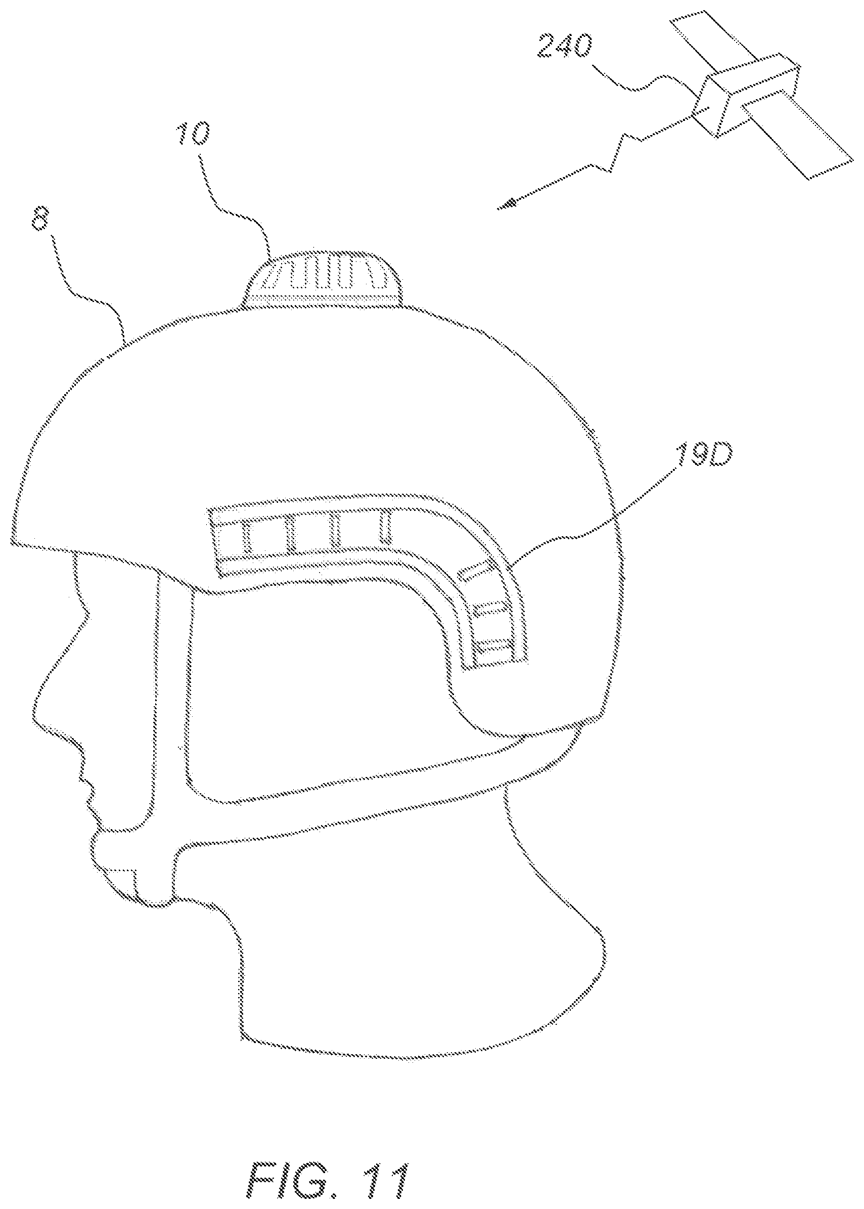 Patent US12096813 Figure 16 – System, method, and apparatus for detecting IR radiation in a marker system