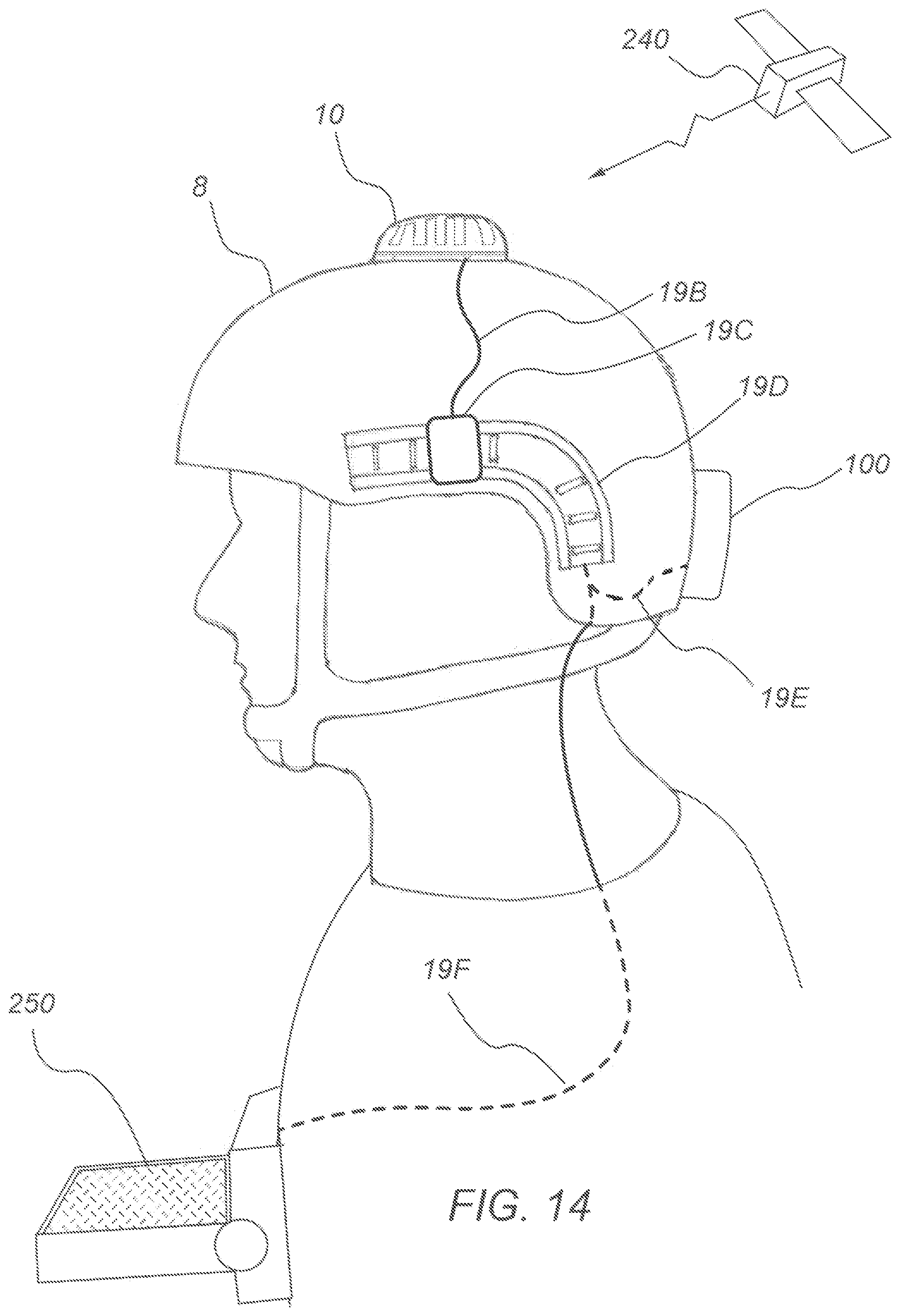 Patent US12096813 Figure 19 – System, method, and apparatus for detecting IR radiation in a marker system