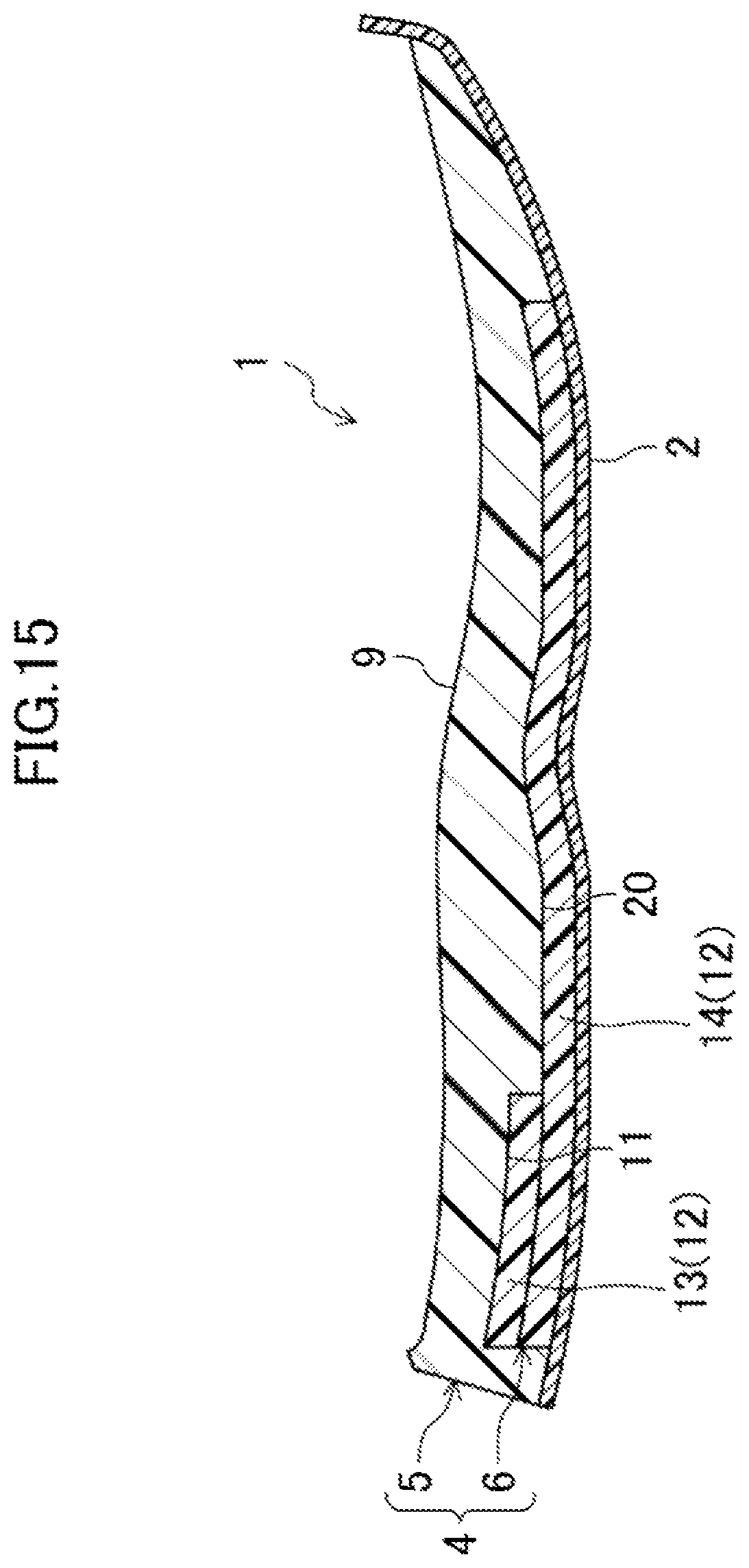 Patent US12096817 Figure 15 – Sole structure and shoes having the same