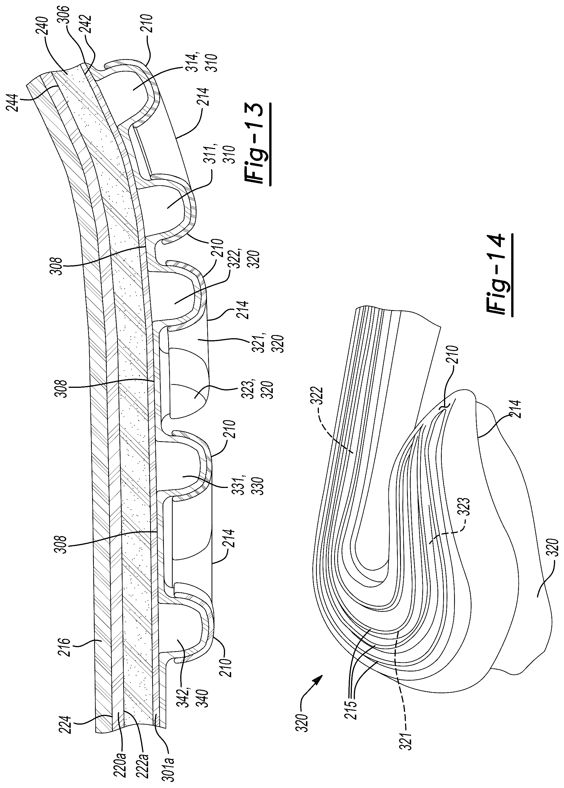 Patent US12096818 Figure 10 – Sole structure for article of footwear