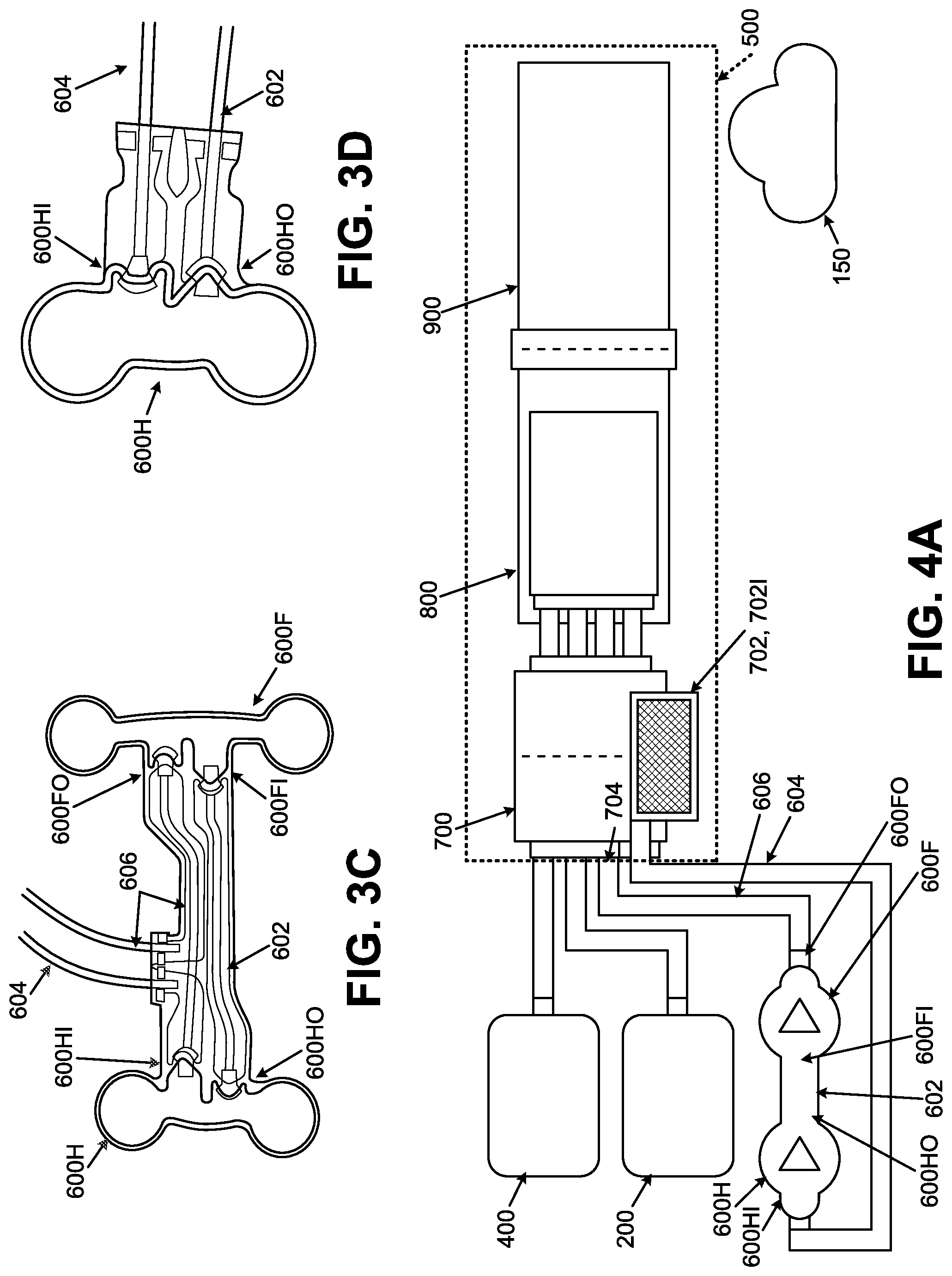 Patent US12096819 Figure 4 – Foot support systems including fluid movement controllers and adjustable foot support pressure