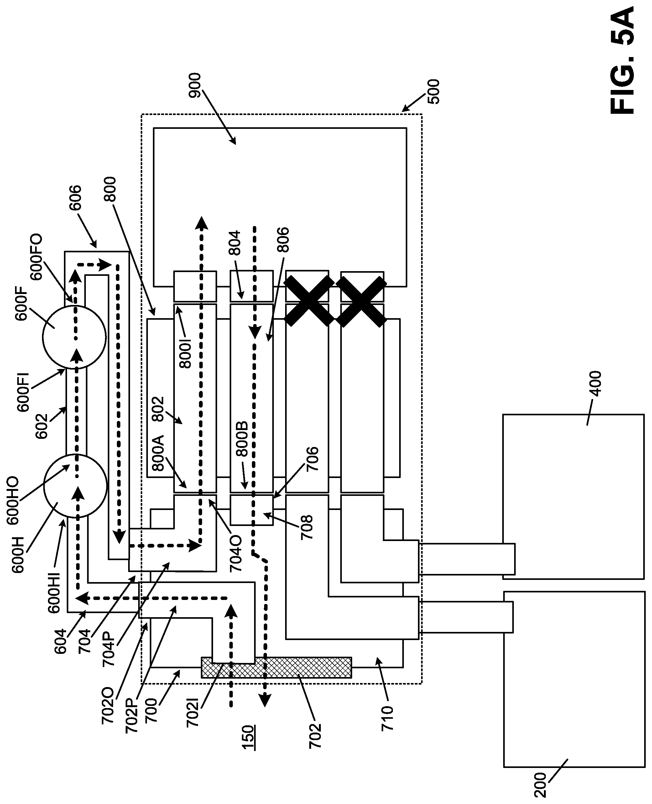 Patent US12096819 Figure 6 – Foot support systems including fluid movement controllers and adjustable foot support pressure