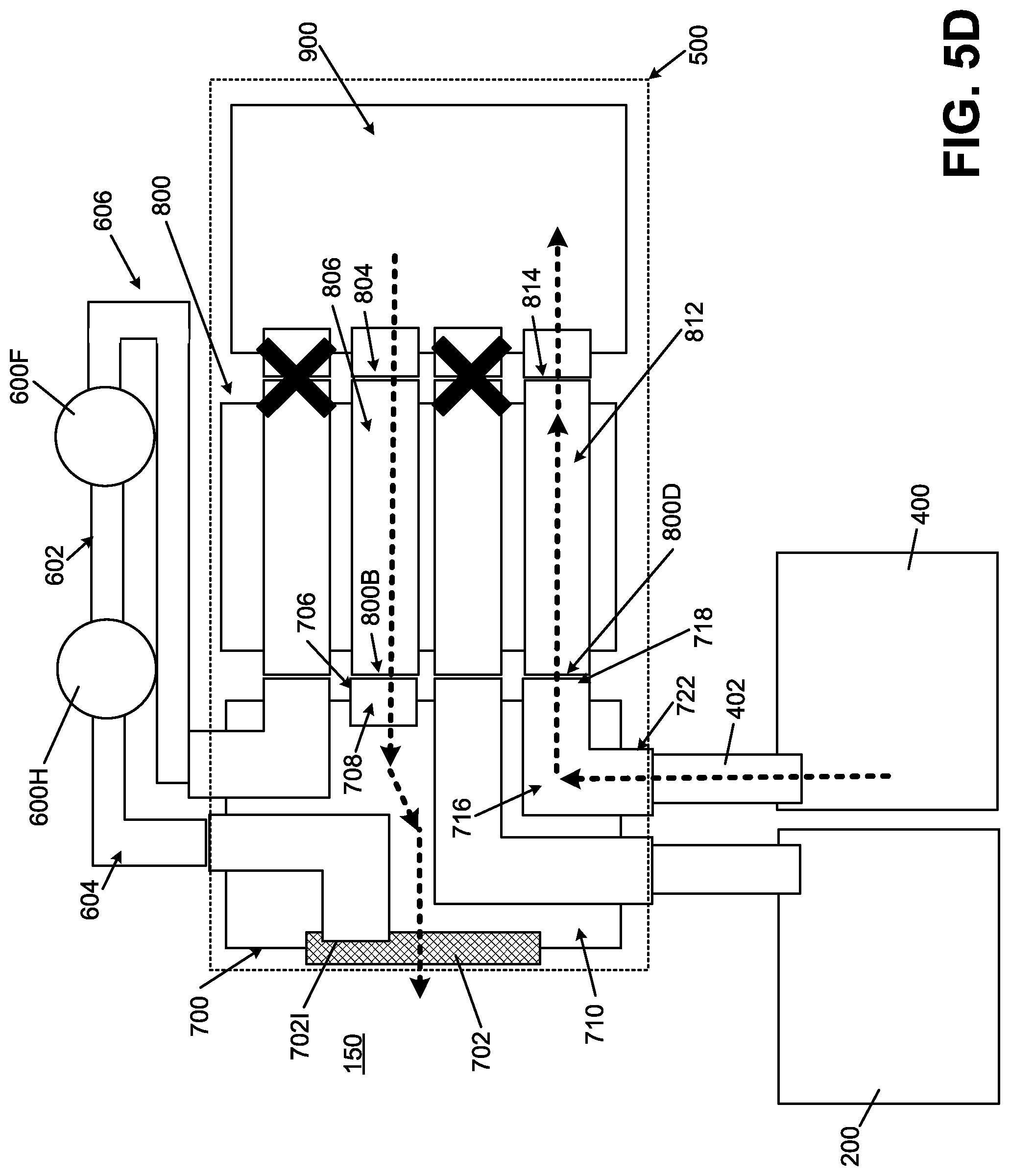 Patent US12096819 Figure 9 – Foot support systems including fluid movement controllers and adjustable foot support pressure