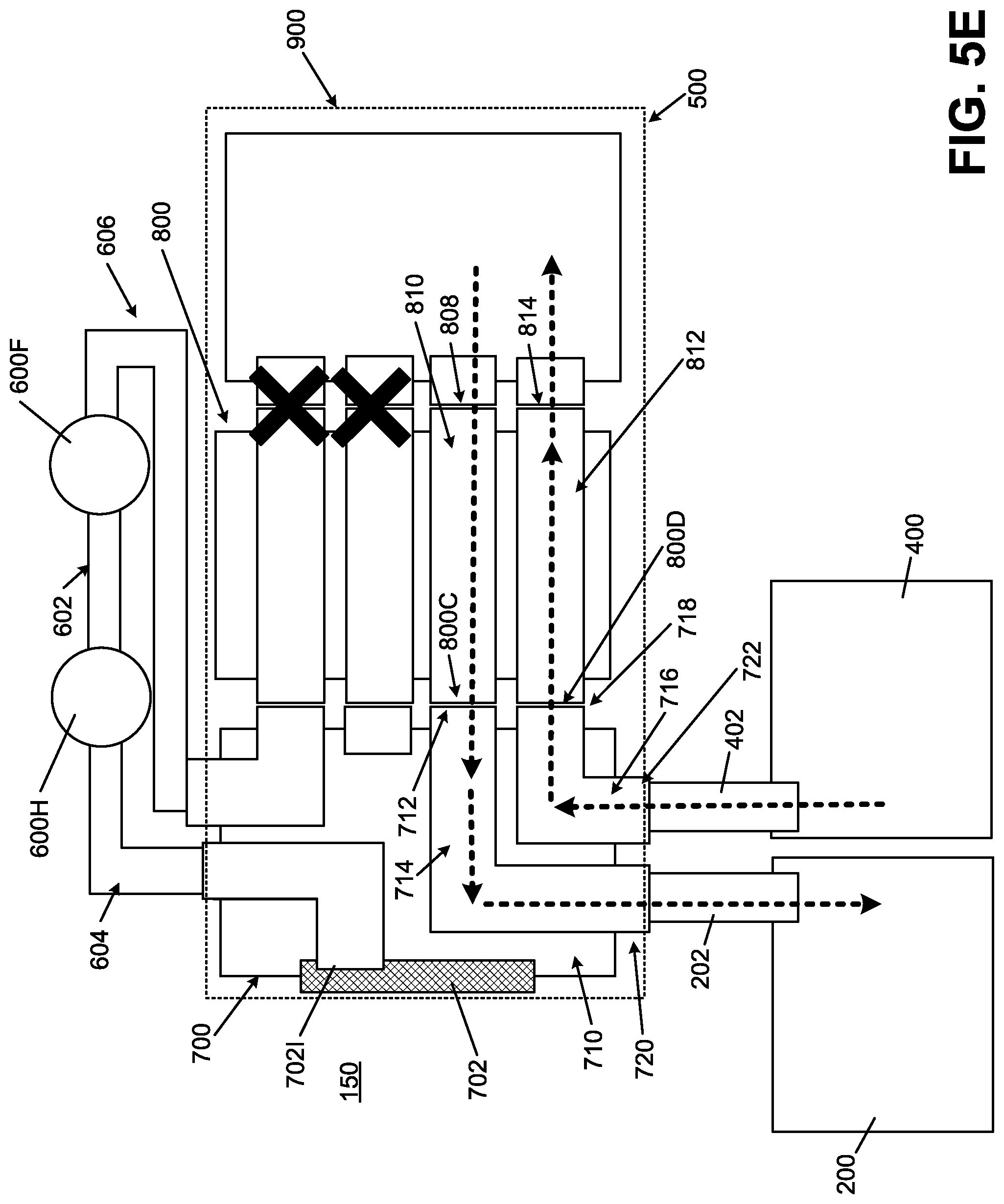 Patent US12096819 Figure 10 – Foot support systems including fluid movement controllers and adjustable foot support pressure