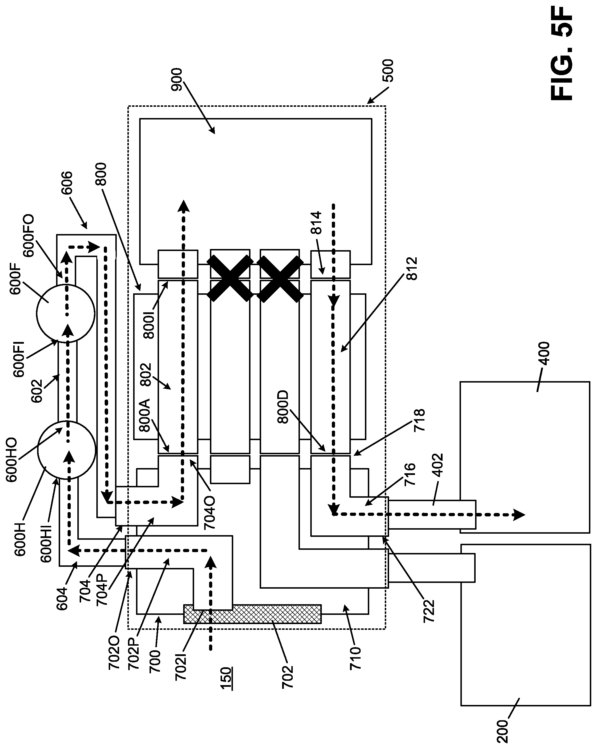 Patent US12096819 Figure 11 – Foot support systems including fluid movement controllers and adjustable foot support pressure