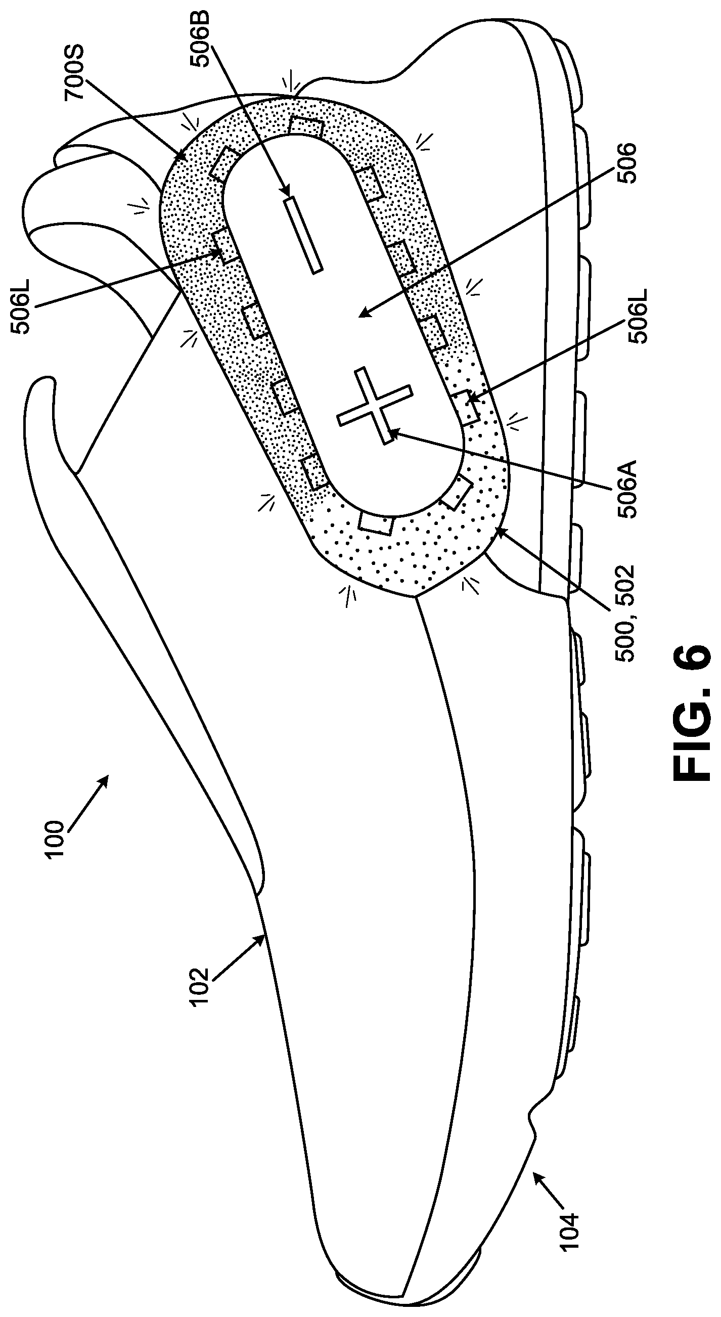 Patent US12096819 Figure 12 – Foot support systems including fluid movement controllers and adjustable foot support pressure