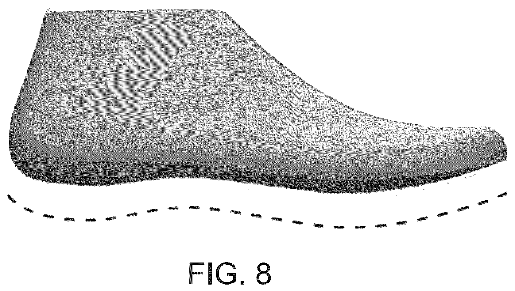 Patent US12096820 Figure 5 – Footwear and method