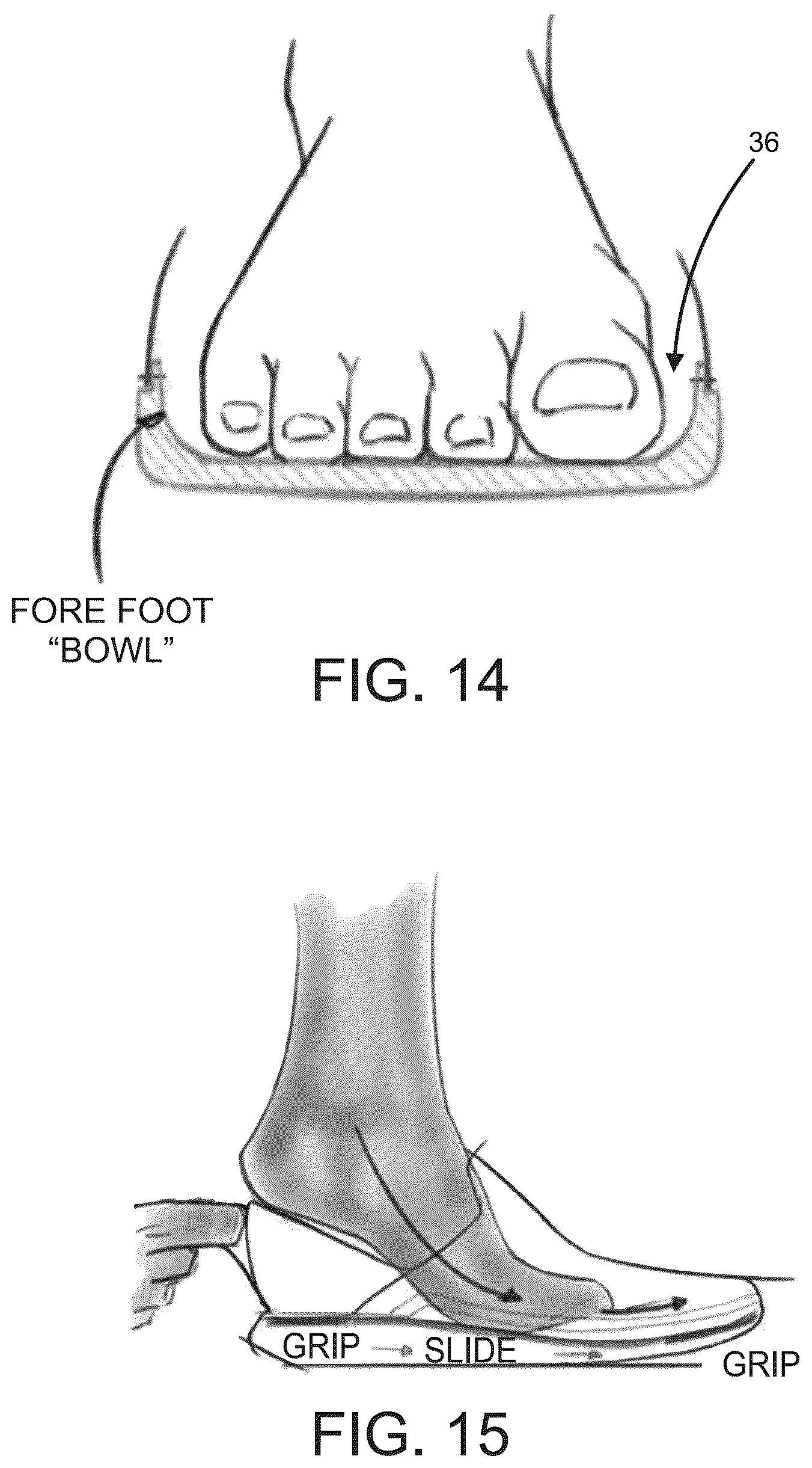 Patent US12096820 Figure 8 – Footwear and method