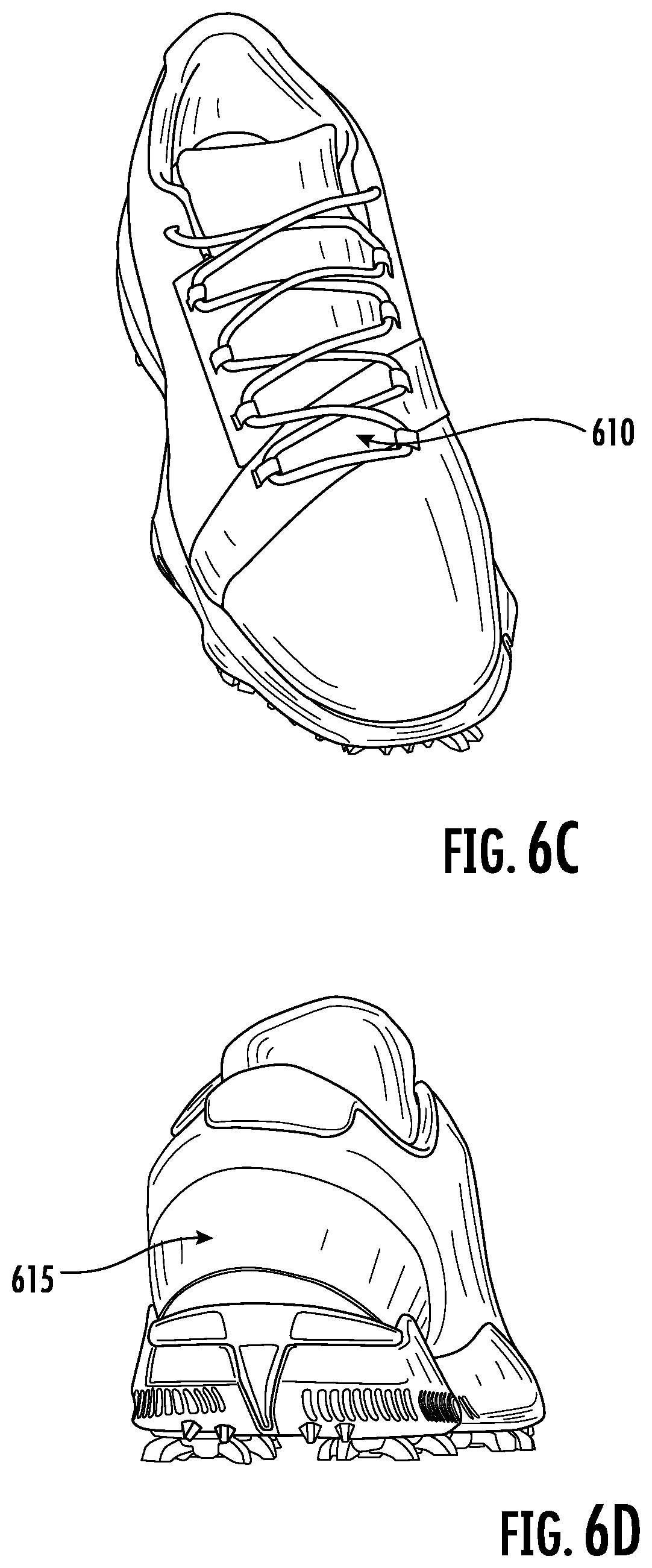 Patent US12096823 Figure 8 – Article of footwear