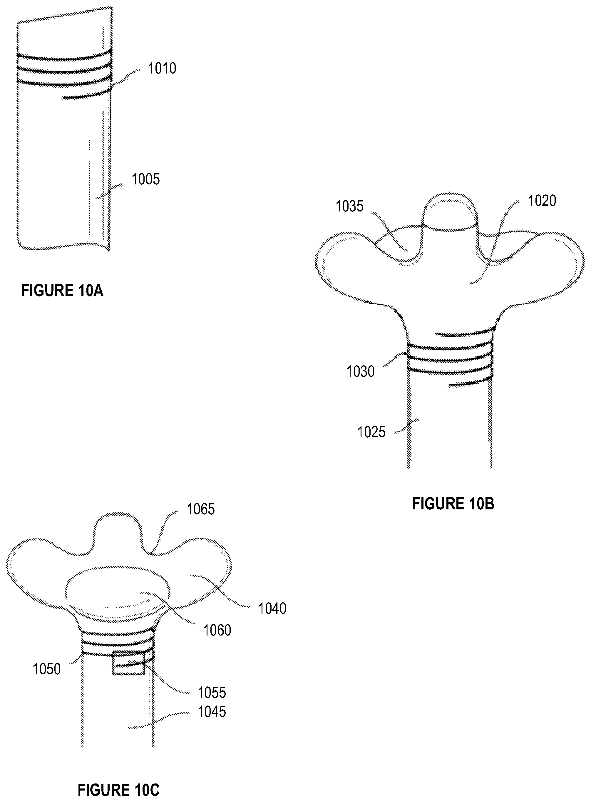 Patent US12096830 Figure 10 – Ergonomic cane with novel base and additional components