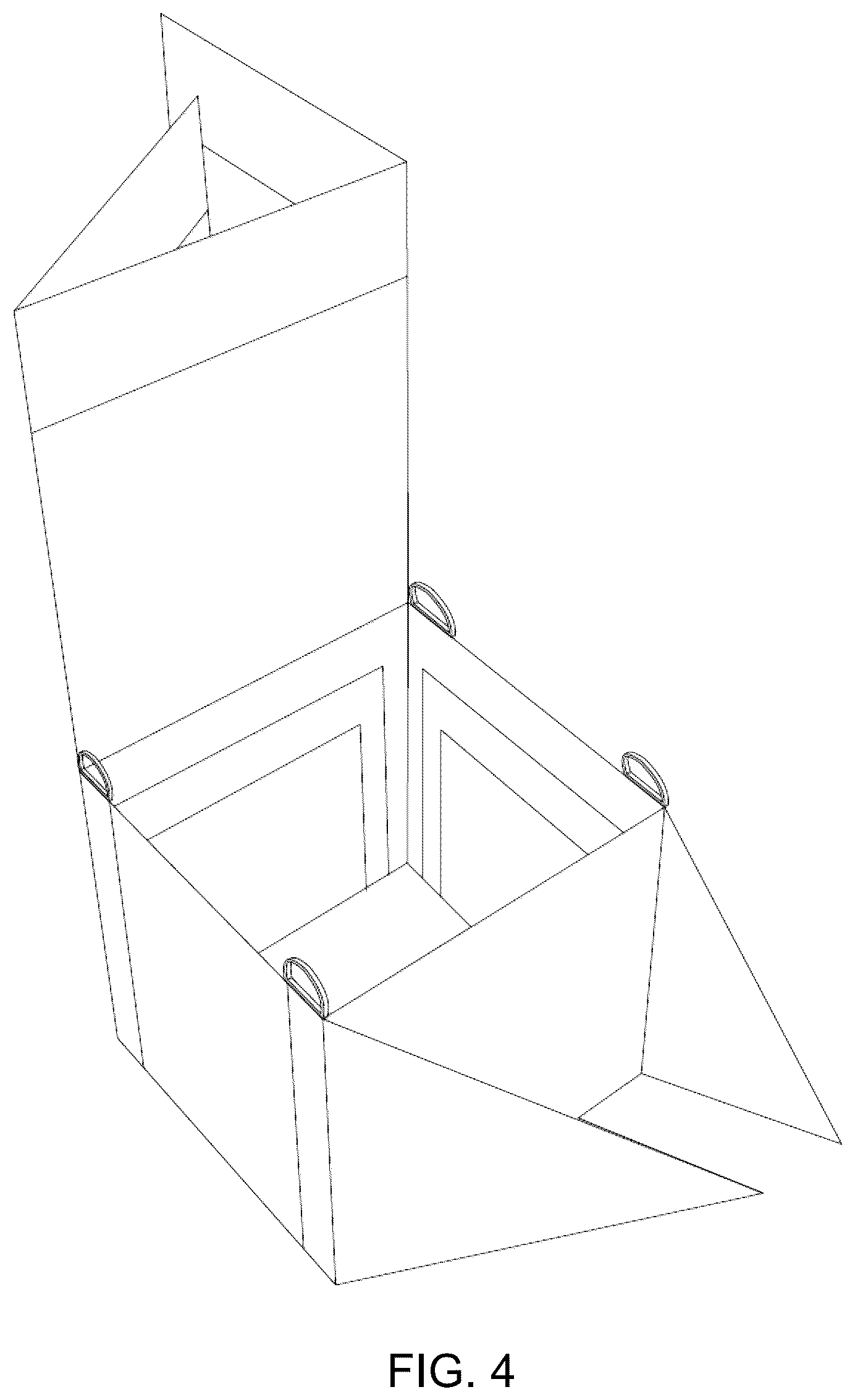 Patent US12096831 Figure 4 – Convertible picnic basket