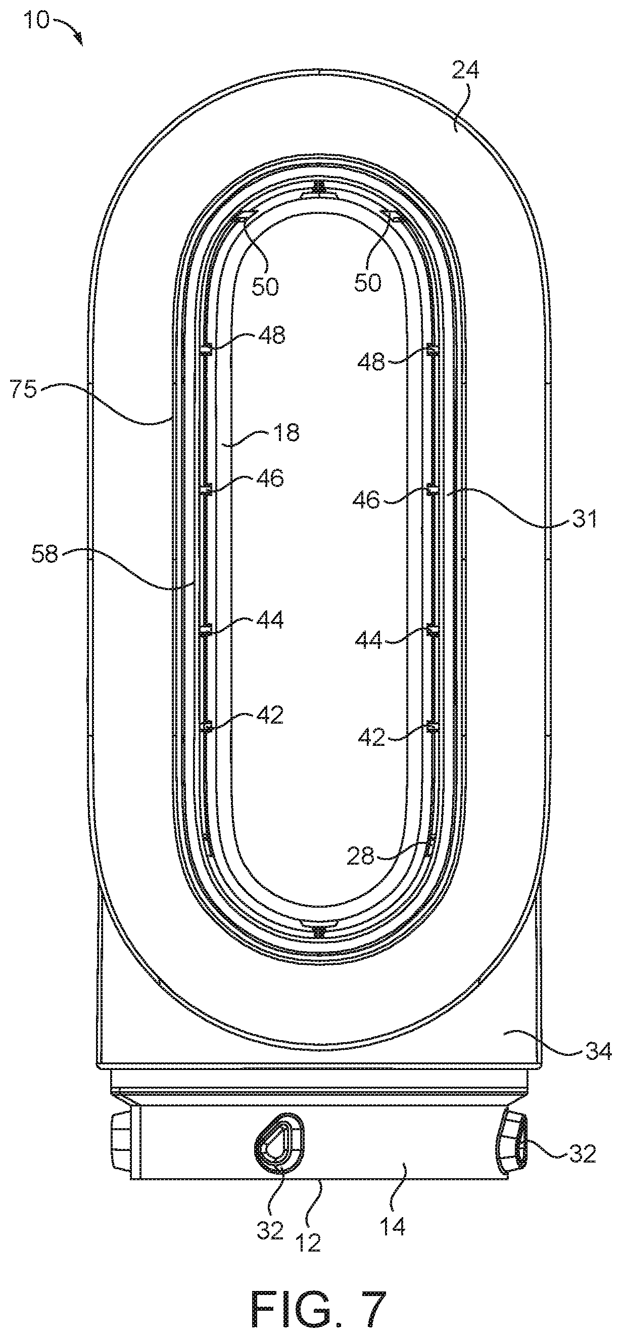 Patent US12096834 Figure 4 – Attachment for a handheld appliance