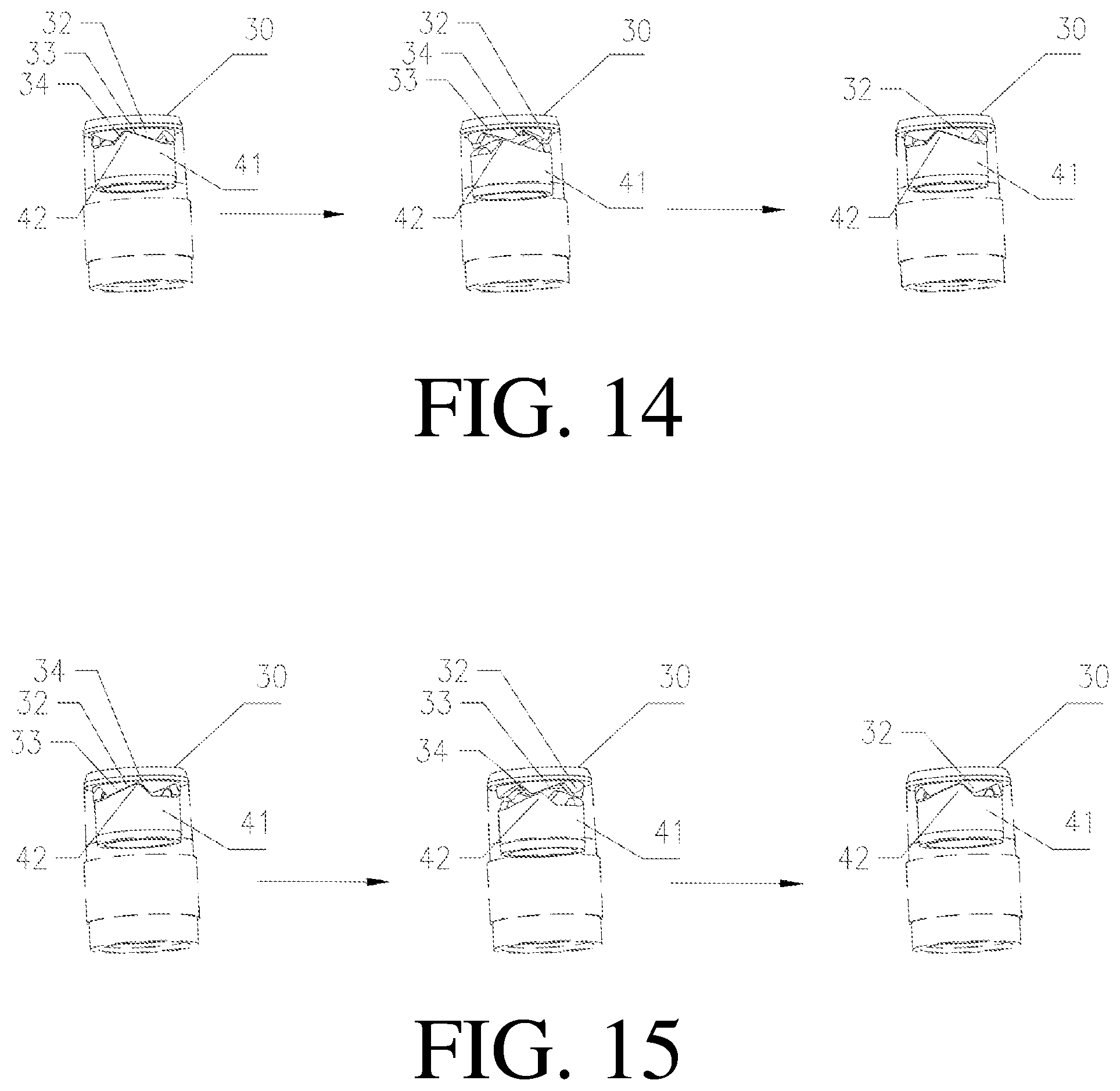 Patent US12096836 Figure 12 – Cartridge core assembly and cosmetic container comprising cartridge core assembly