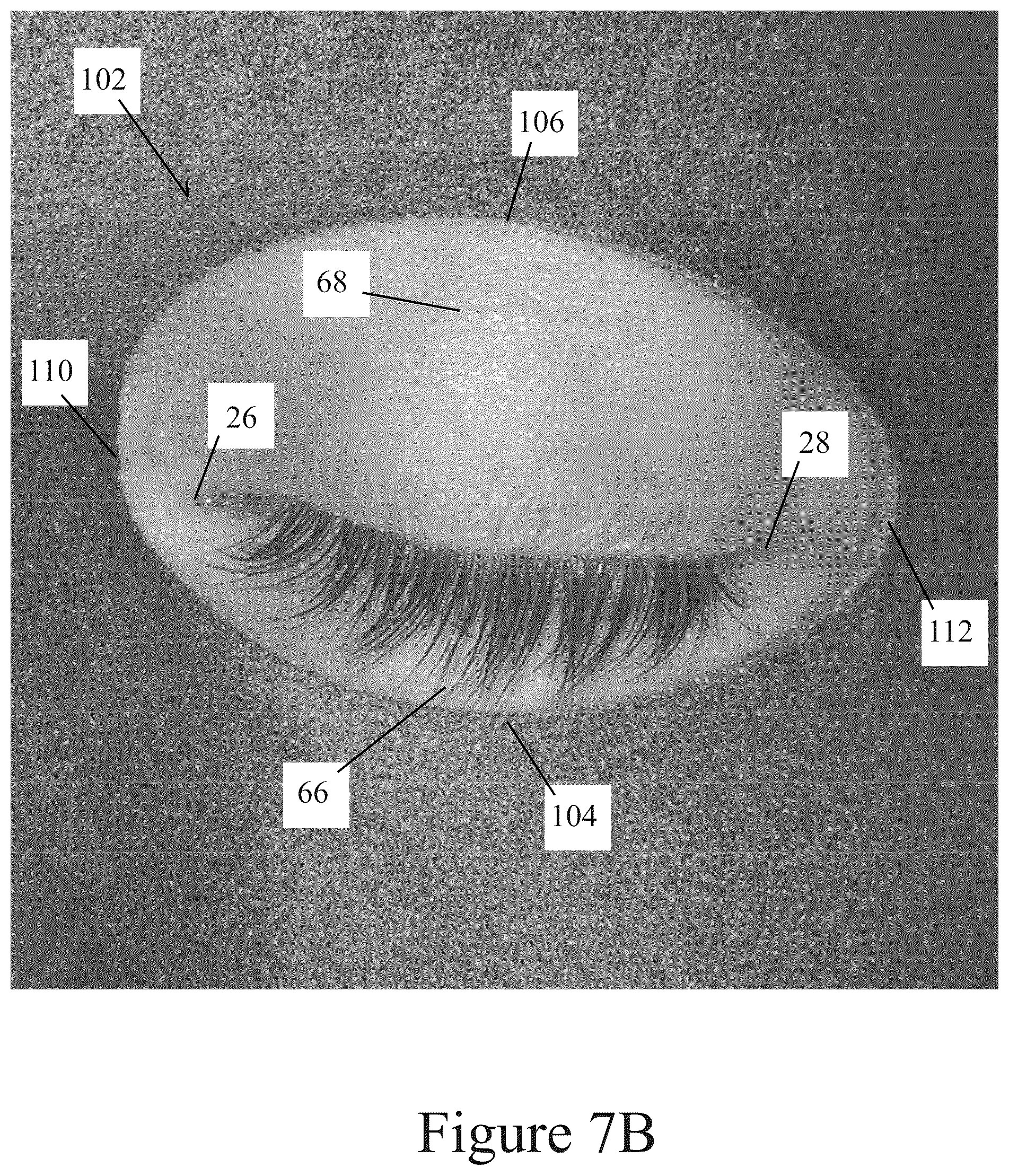 Patent US12096838 Figure 10 – Method of making applicator with precision eye opening