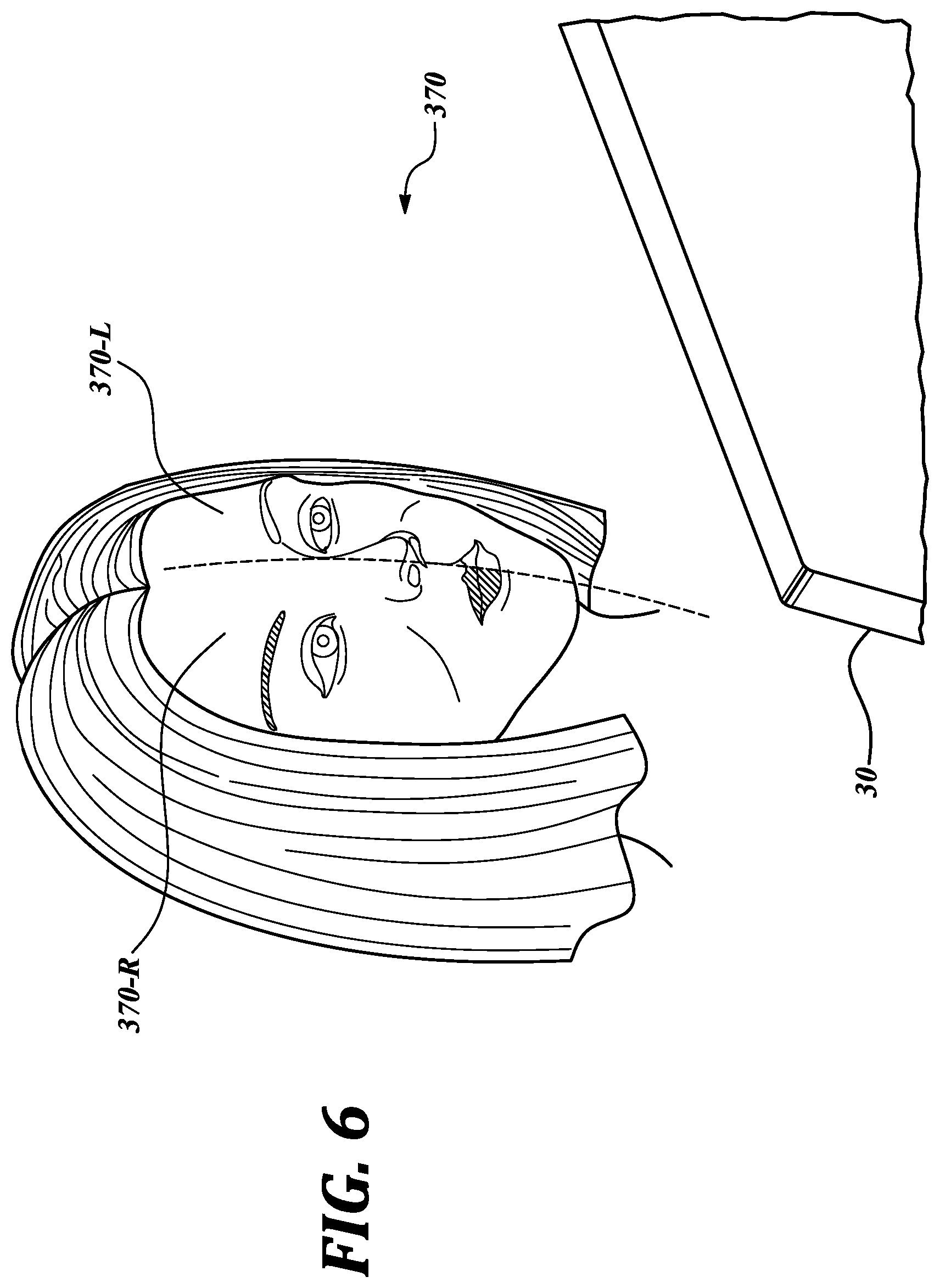 Patent US12096839 Figure 11 – System and method for projecting digital content onto user's facial surface