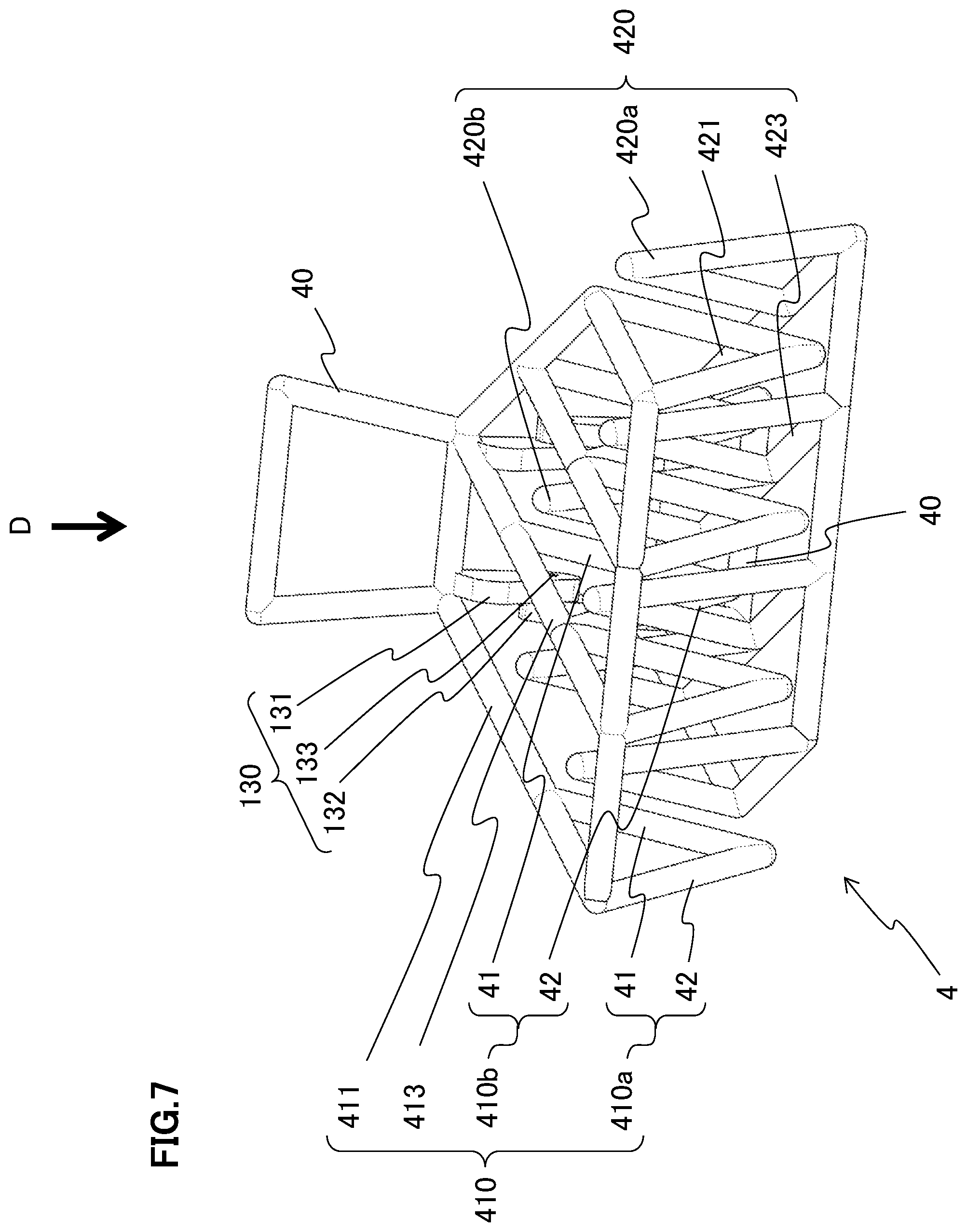 Patent US12096840 Figure 7 – Hair clip