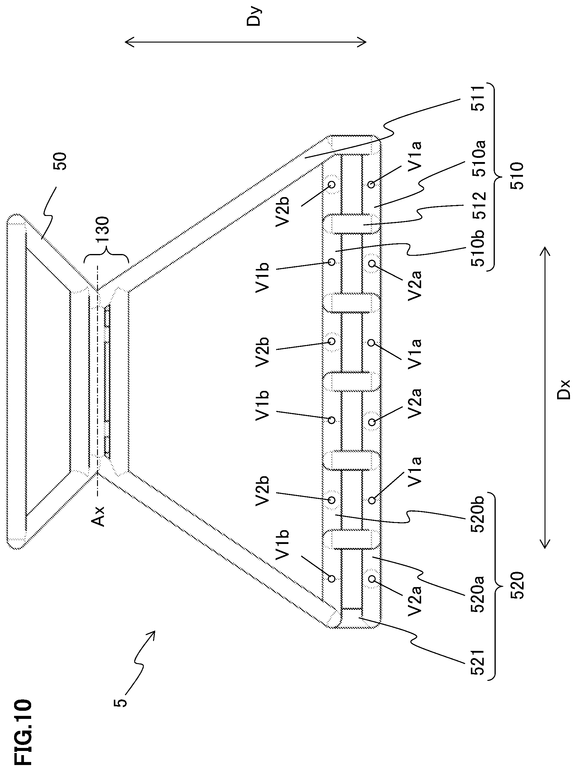 Patent US12096840 Figure 10 – Hair clip