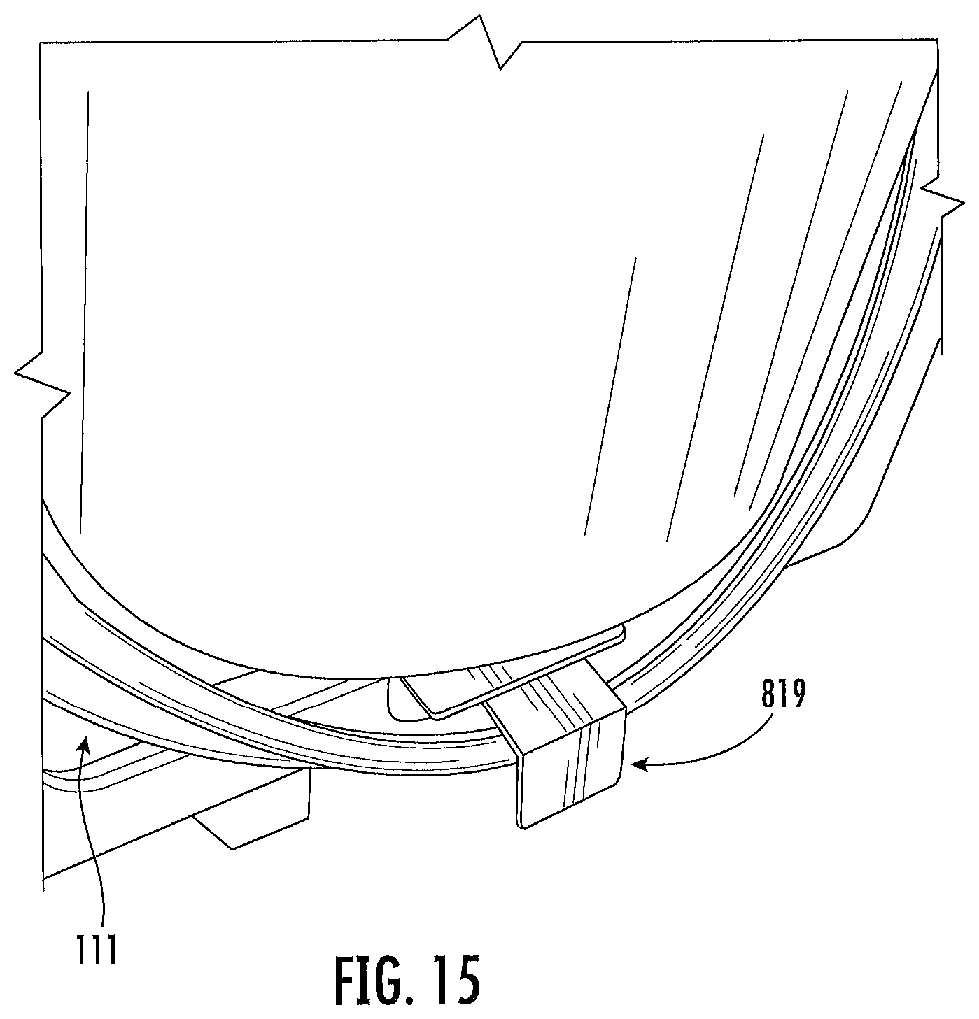 Patent US12096841 Figure 15 – Tank carrier with backpack straps and dolly