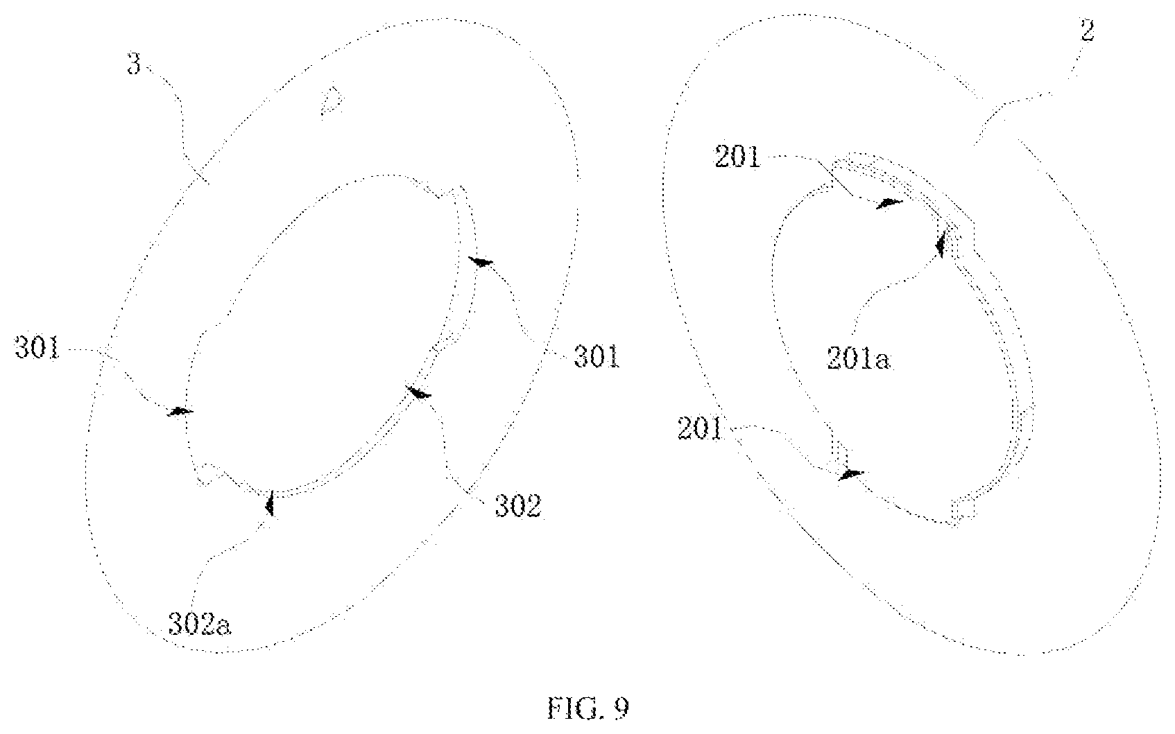 Patent US12096842 Figure 9 – Sports water bottle
