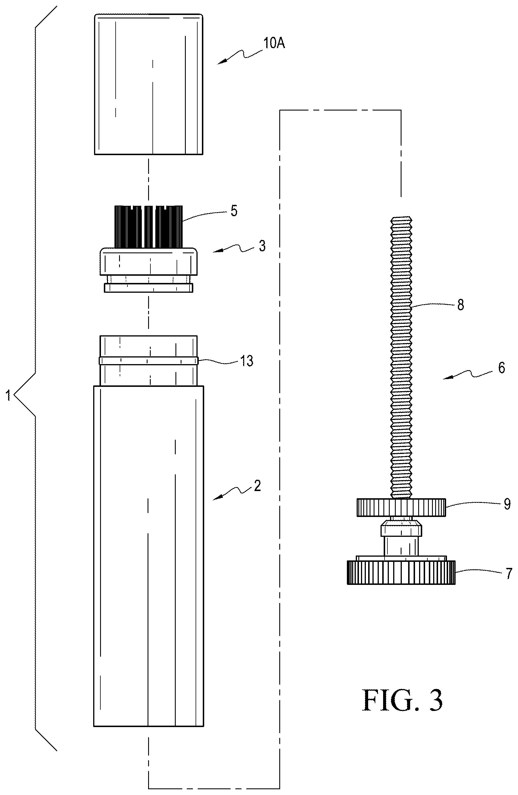Patent US12096843 Figure 2 – Multiuse tooth cleaning devices and processes for using same