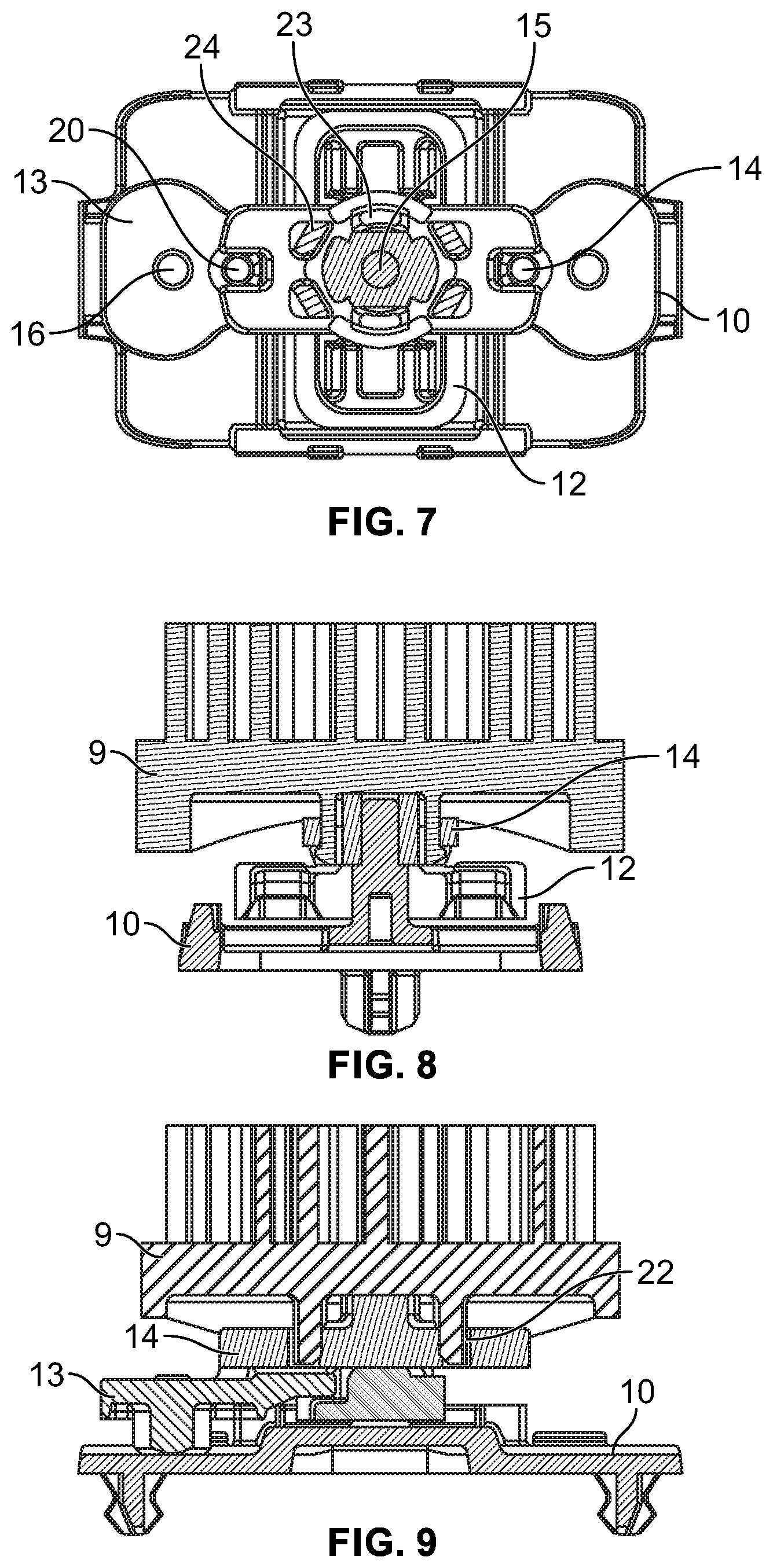 Patent US12096845 Figure 4 – Interface for attaching a brush to a skin treatment device