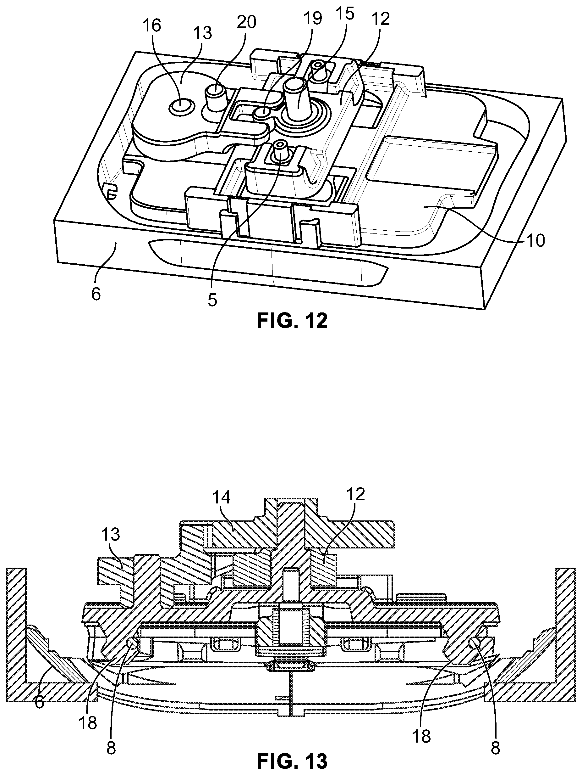 Patent US12096845 Figure 6 – Interface for attaching a brush to a skin treatment device