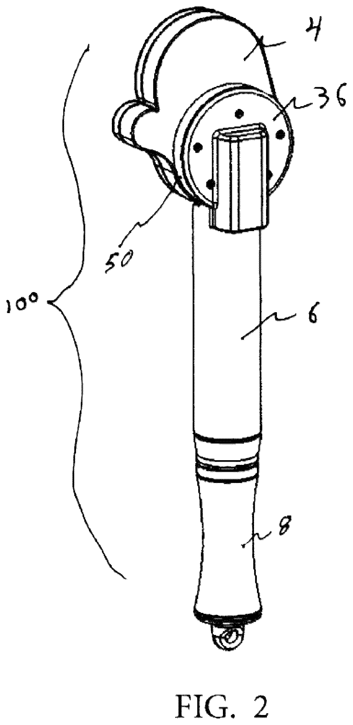 Patent US12096846 Figure 2 – Multifunctional handheld applicator