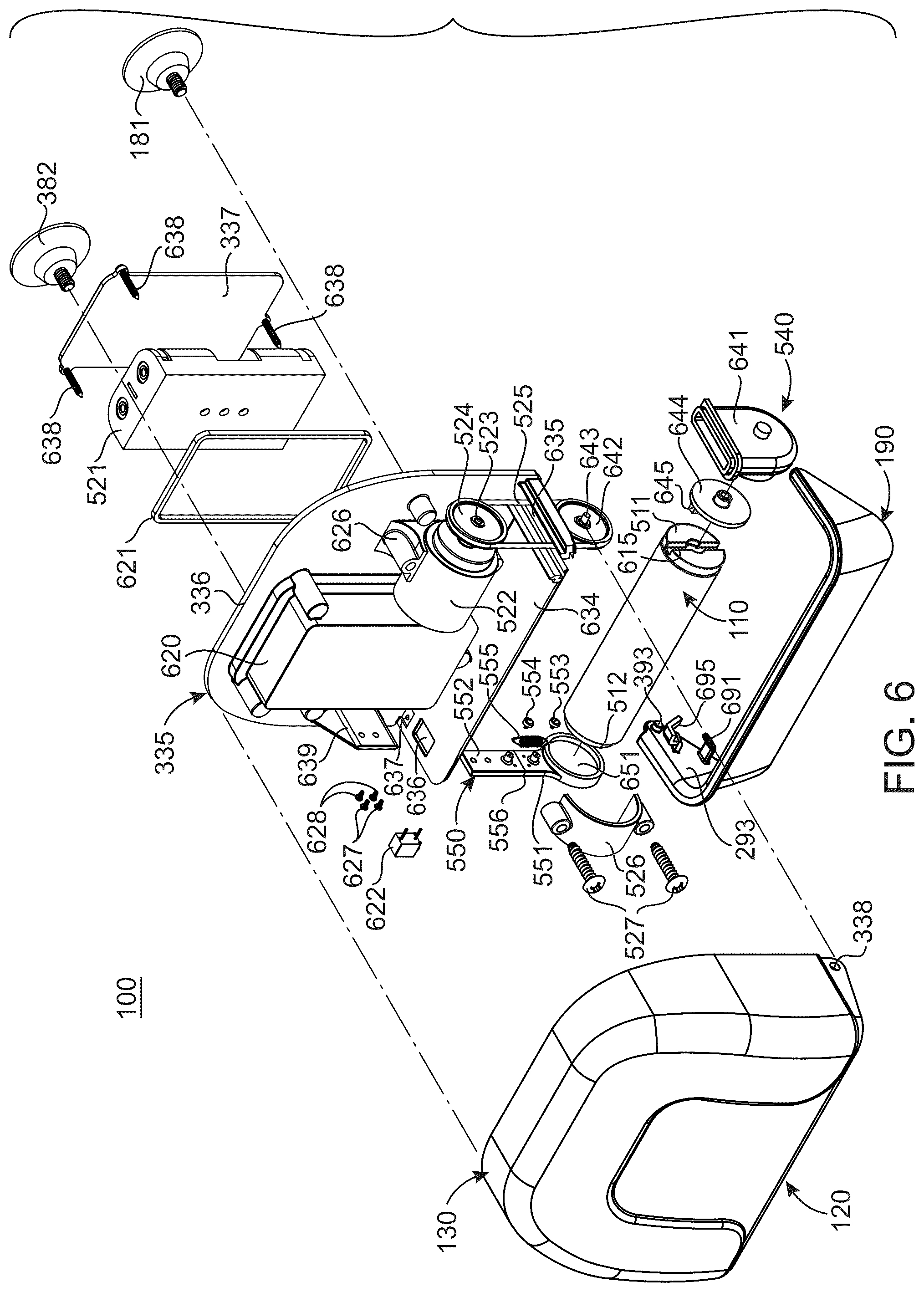 Patent US12096847 Figure 4 – Hair collector apparatus and related methods