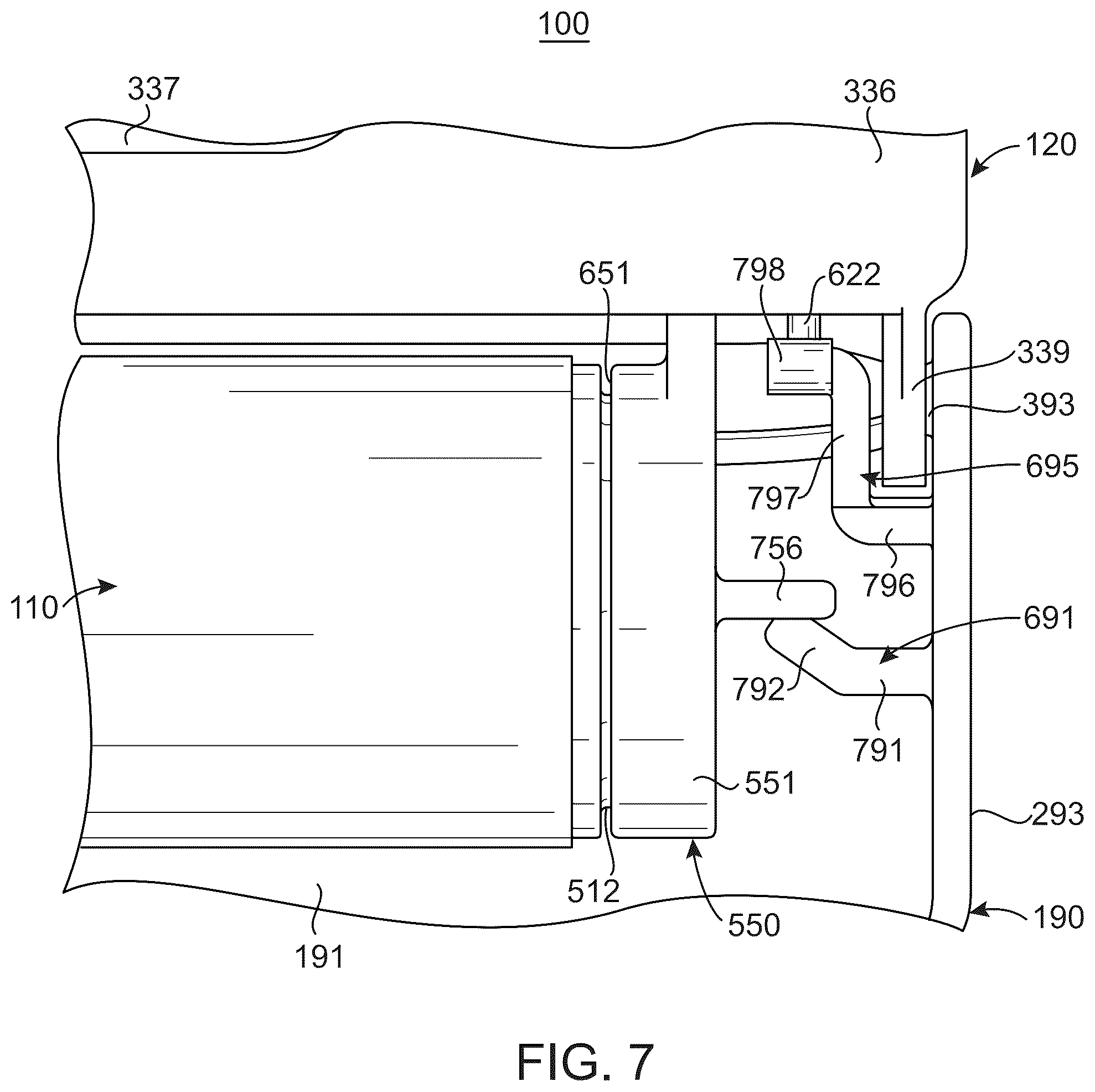 Patent US12096847 Figure 5 – Hair collector apparatus and related methods
