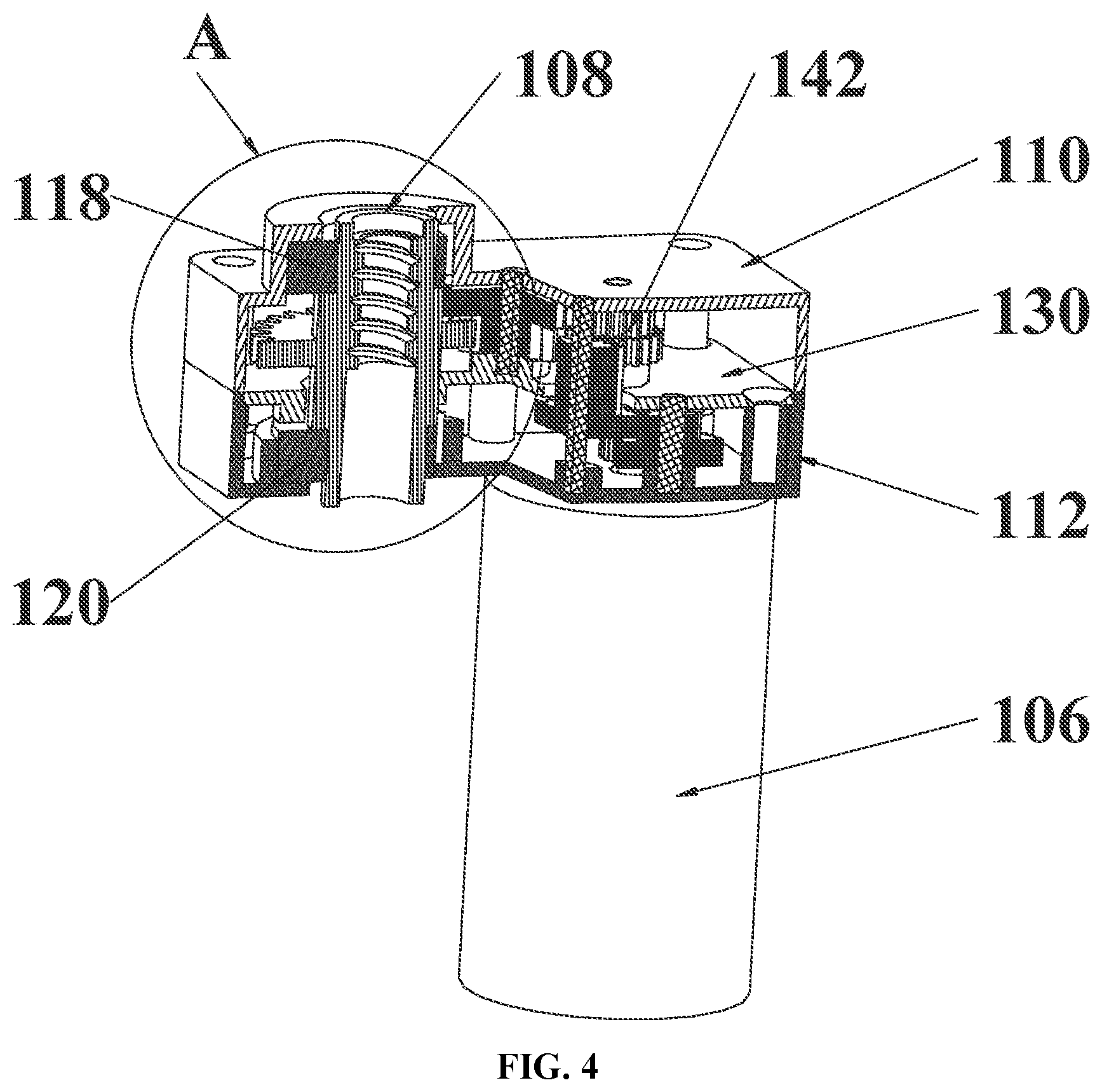 Patent US12096851 Figure 3 – Shelf device and storage cabinet