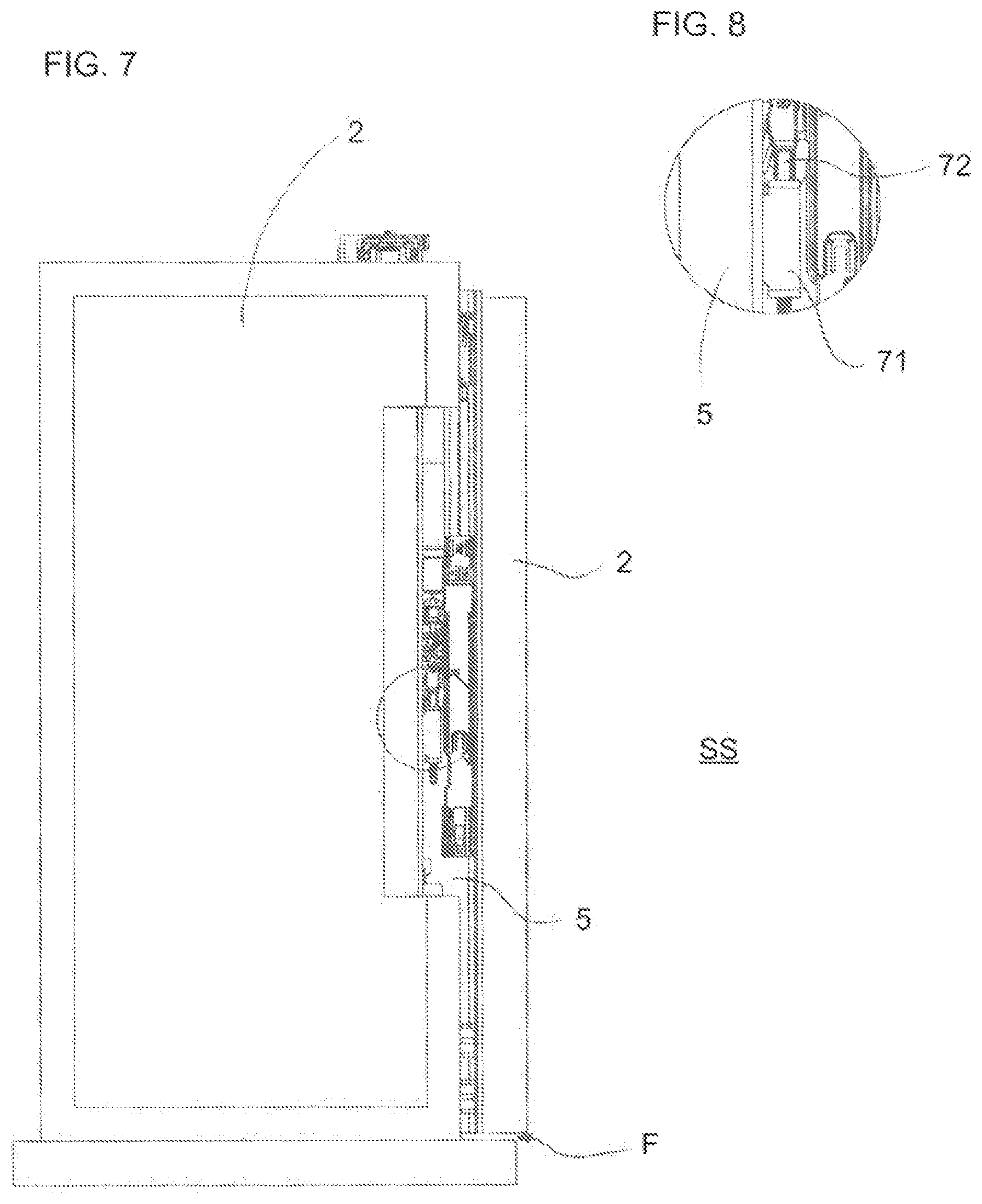 Patent US12096852 Figure 5 – Pull-out guide for a movable furniture part