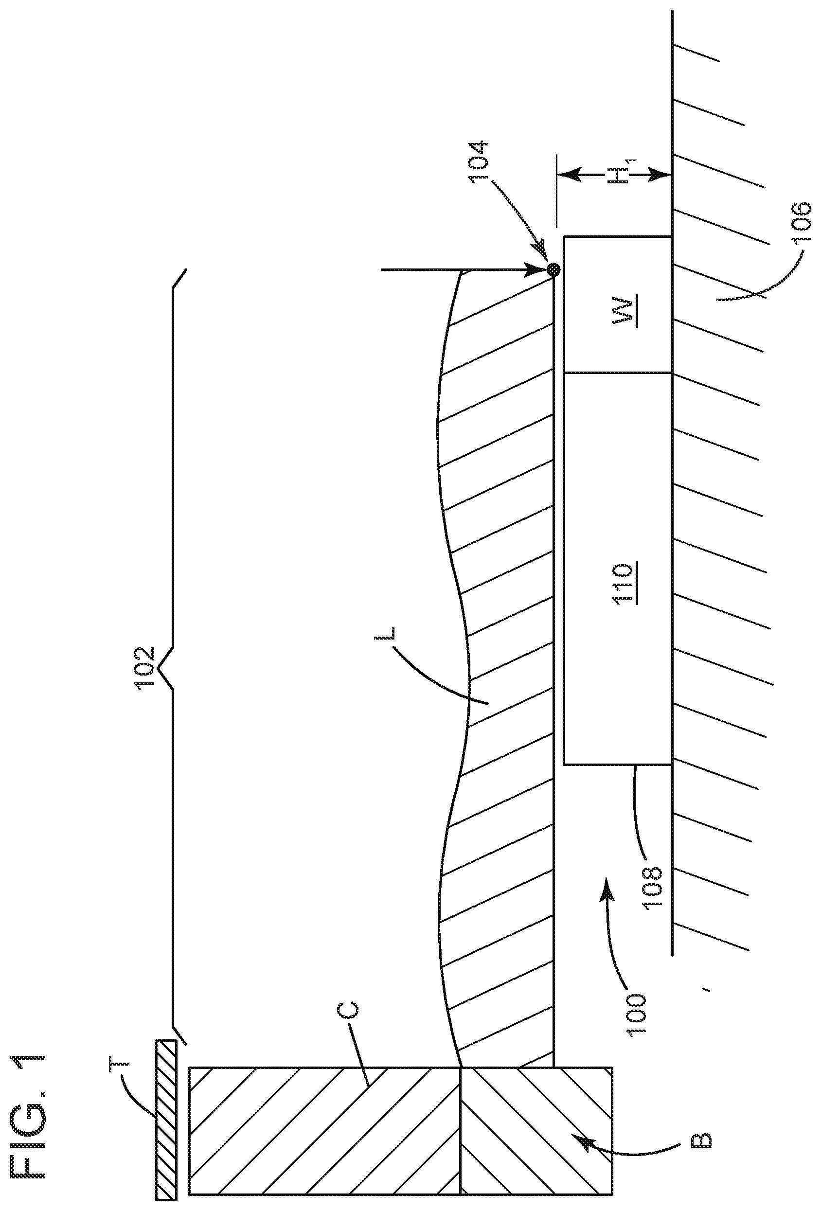 Patent US12096853 — Stabilizing a table — Figure 1