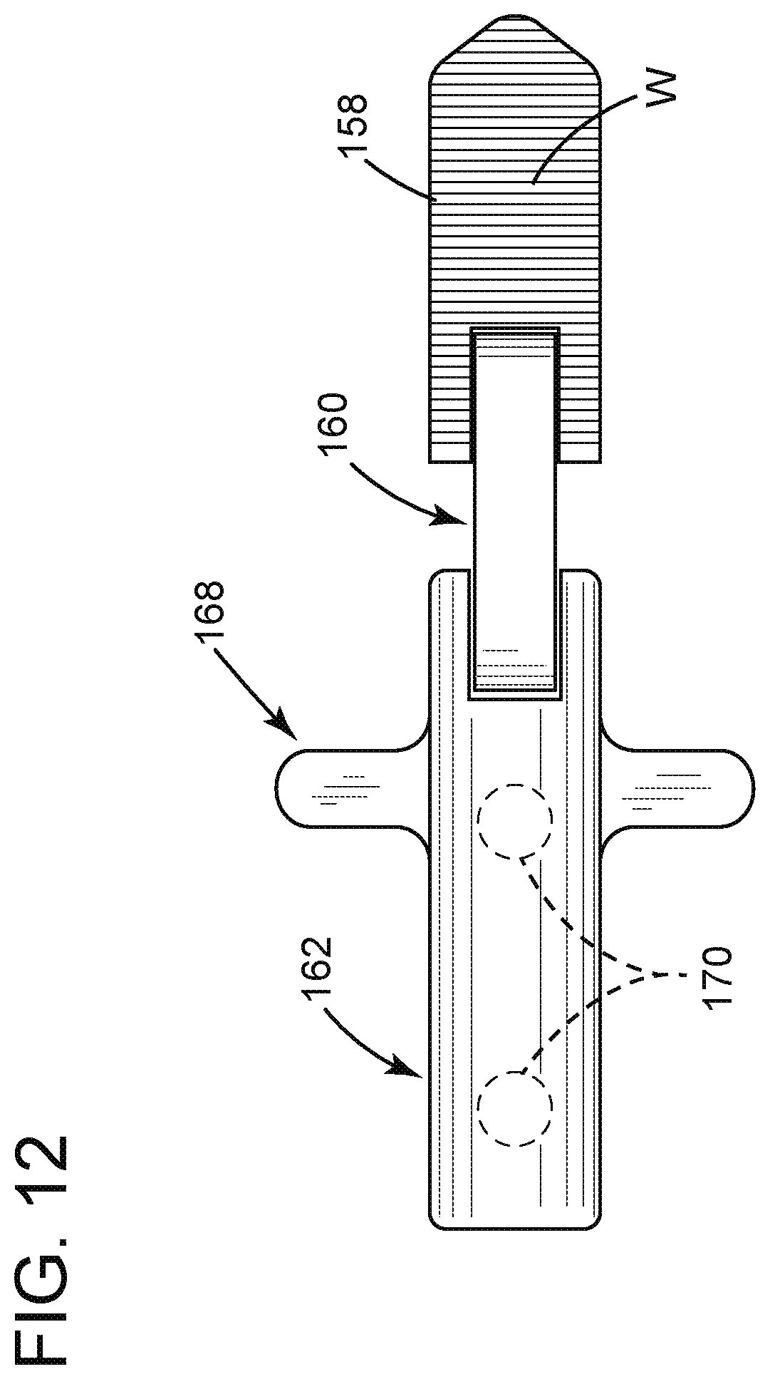 Patent US12096853 Figure 12 – Stabilizing a table