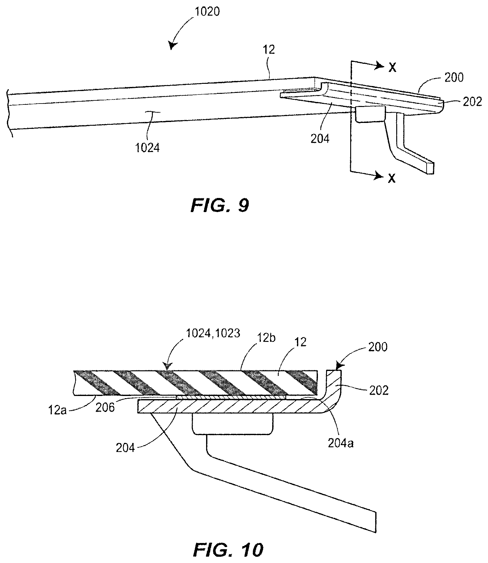 Patent US12096854 Figure 8 – Spill containing refrigerator shelf assembly
