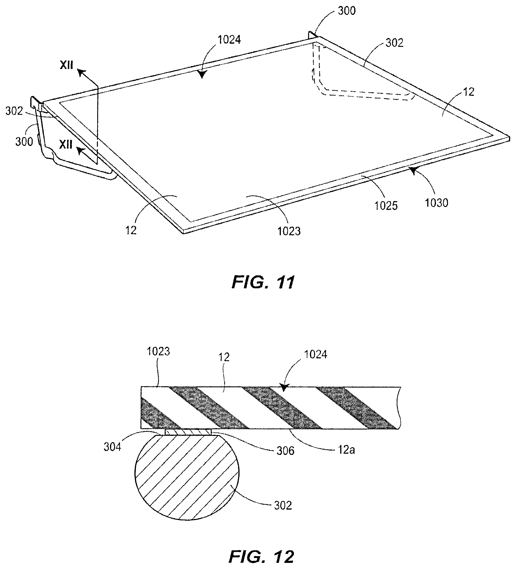 Patent US12096854 Figure 9 – Spill containing refrigerator shelf assembly