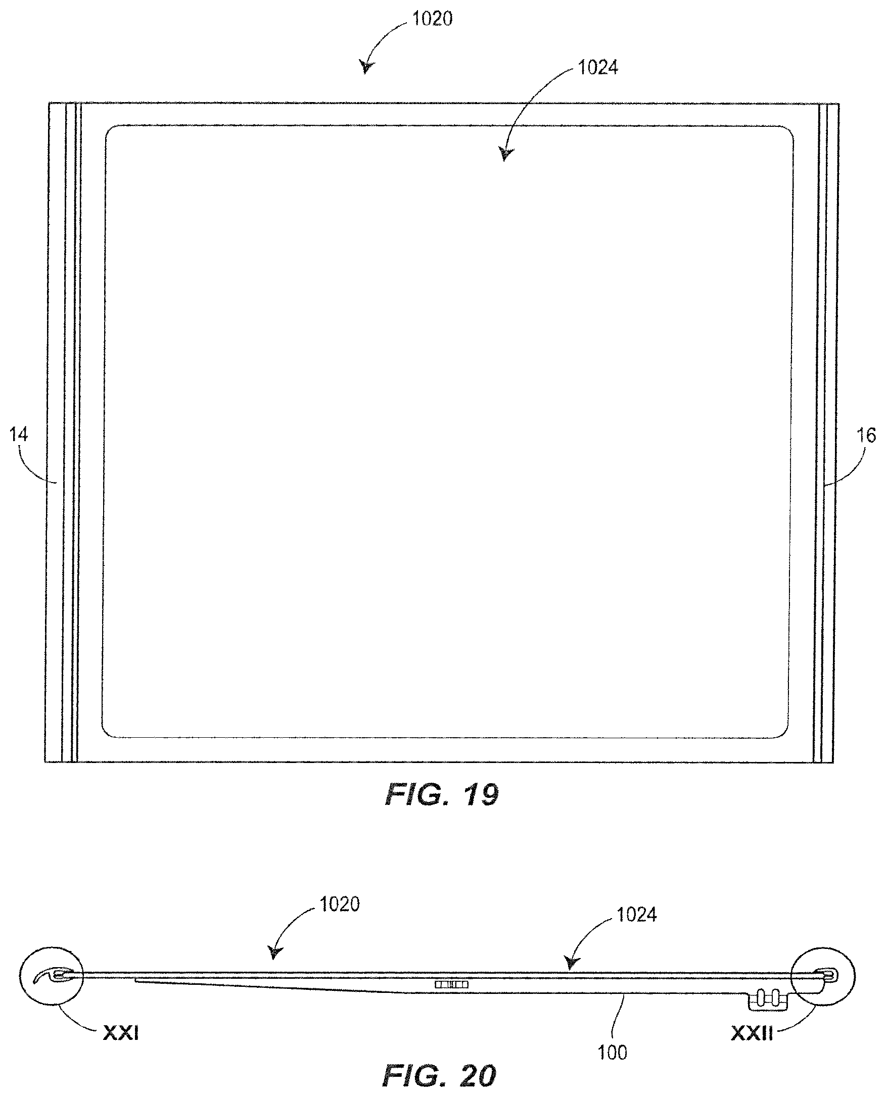 Patent US12096854 Figure 13 – Spill containing refrigerator shelf assembly