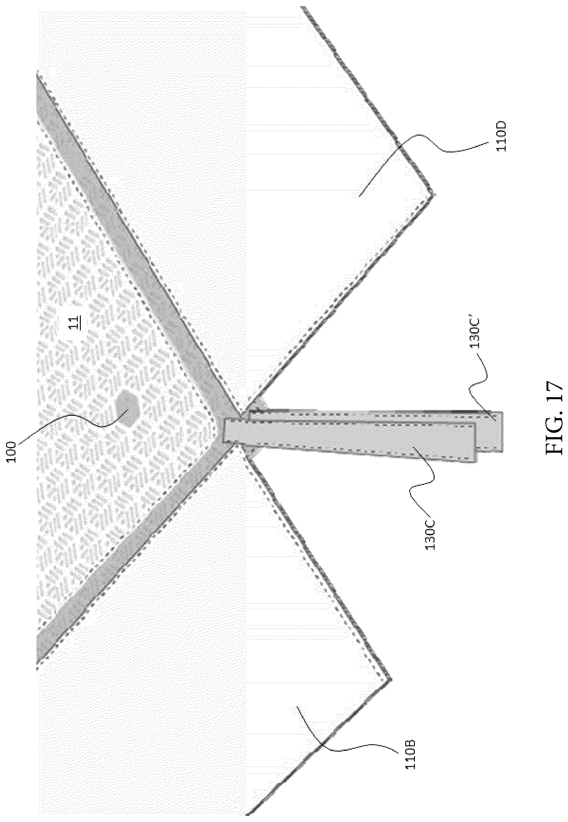 Patent US12096857 Figure 17 – Article comprising a temperature-conditioned surface, thermoelectric control unit, and method for temperature-conditioning the surface of an article