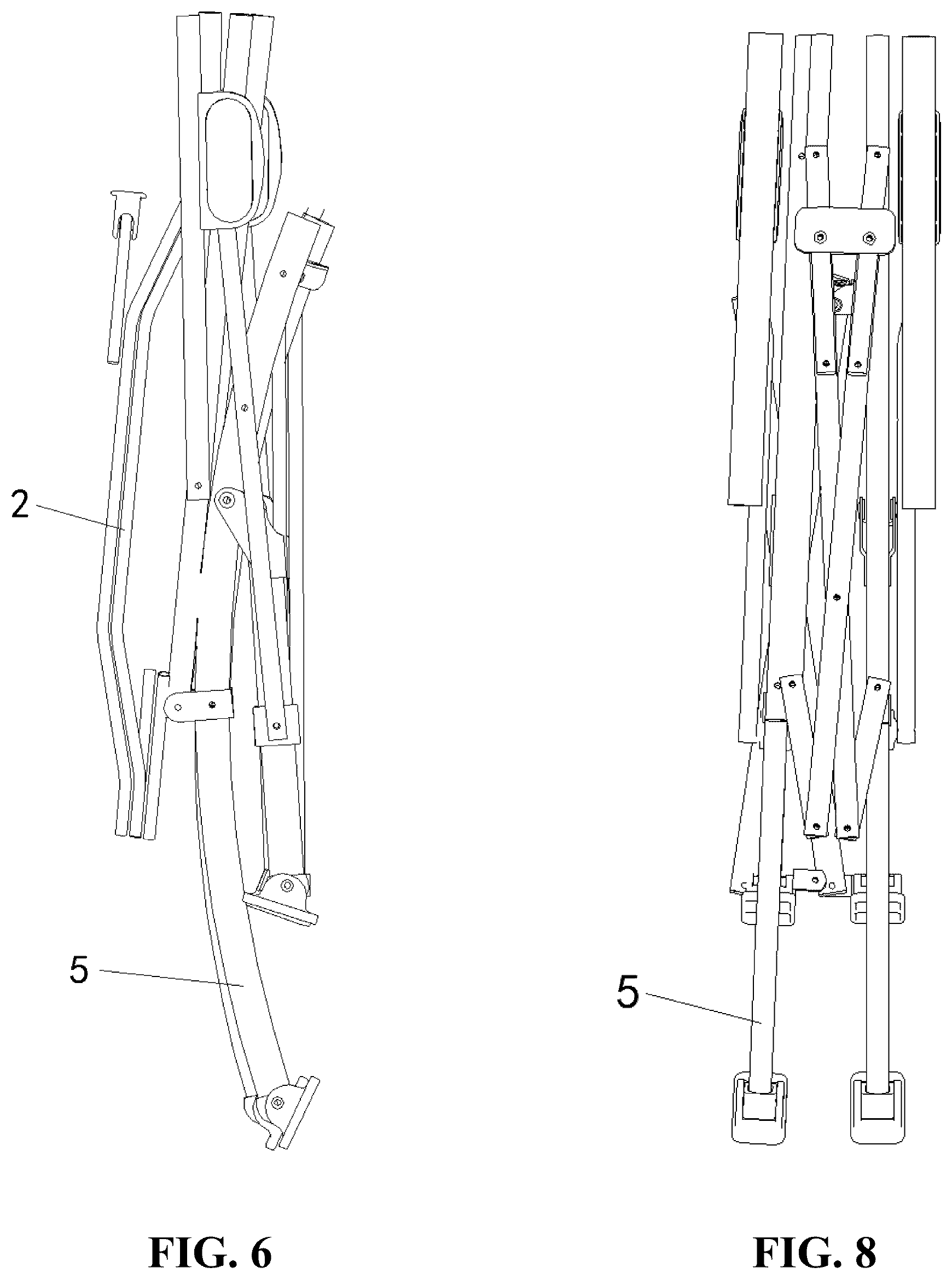Patent US12096860 Figure 5 – Foldable chair