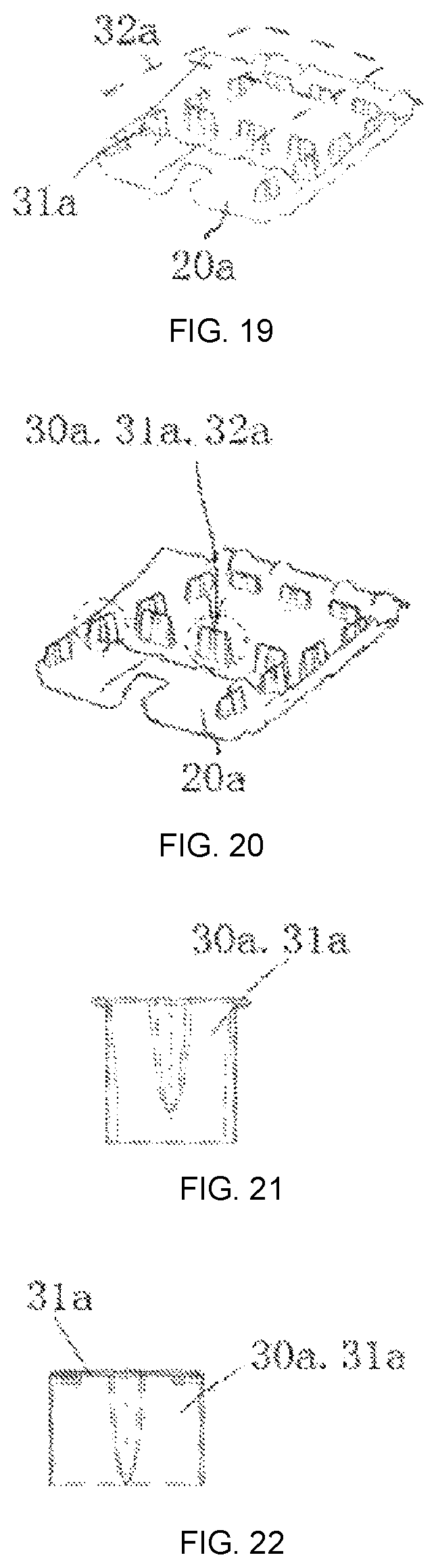 Patent US12096862 Figure 7 – Hanging structure for seating foam