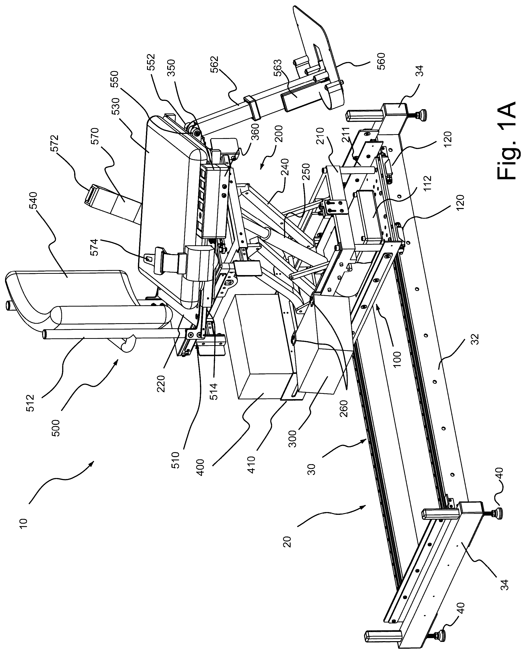 Patent US12096863 Figure 1 – Access system