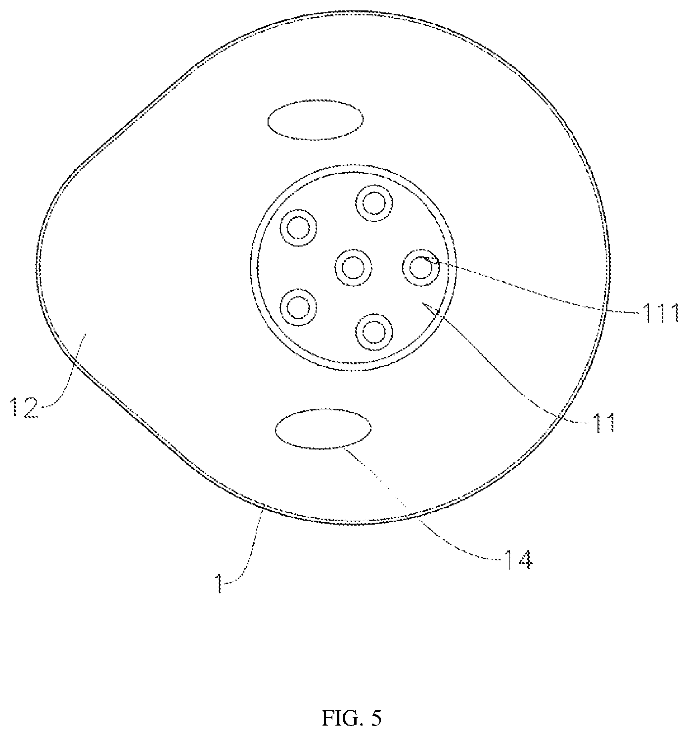 Patent US12096864 Figure 5 – Learning-to-sit chair