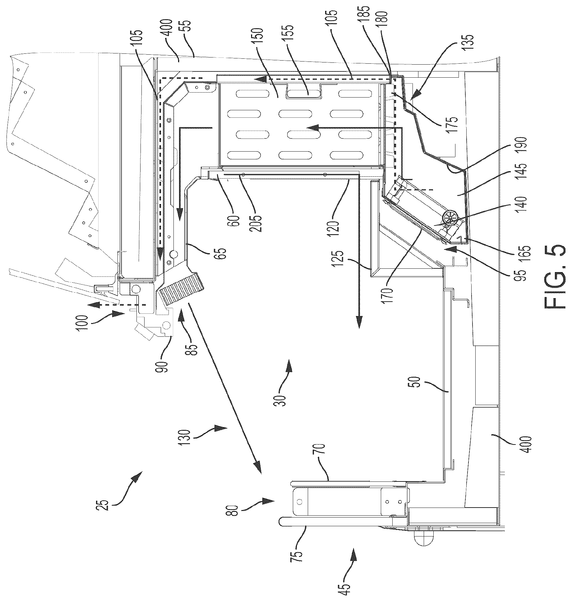 Patent US12096867 Figure 6 – Merchandiser