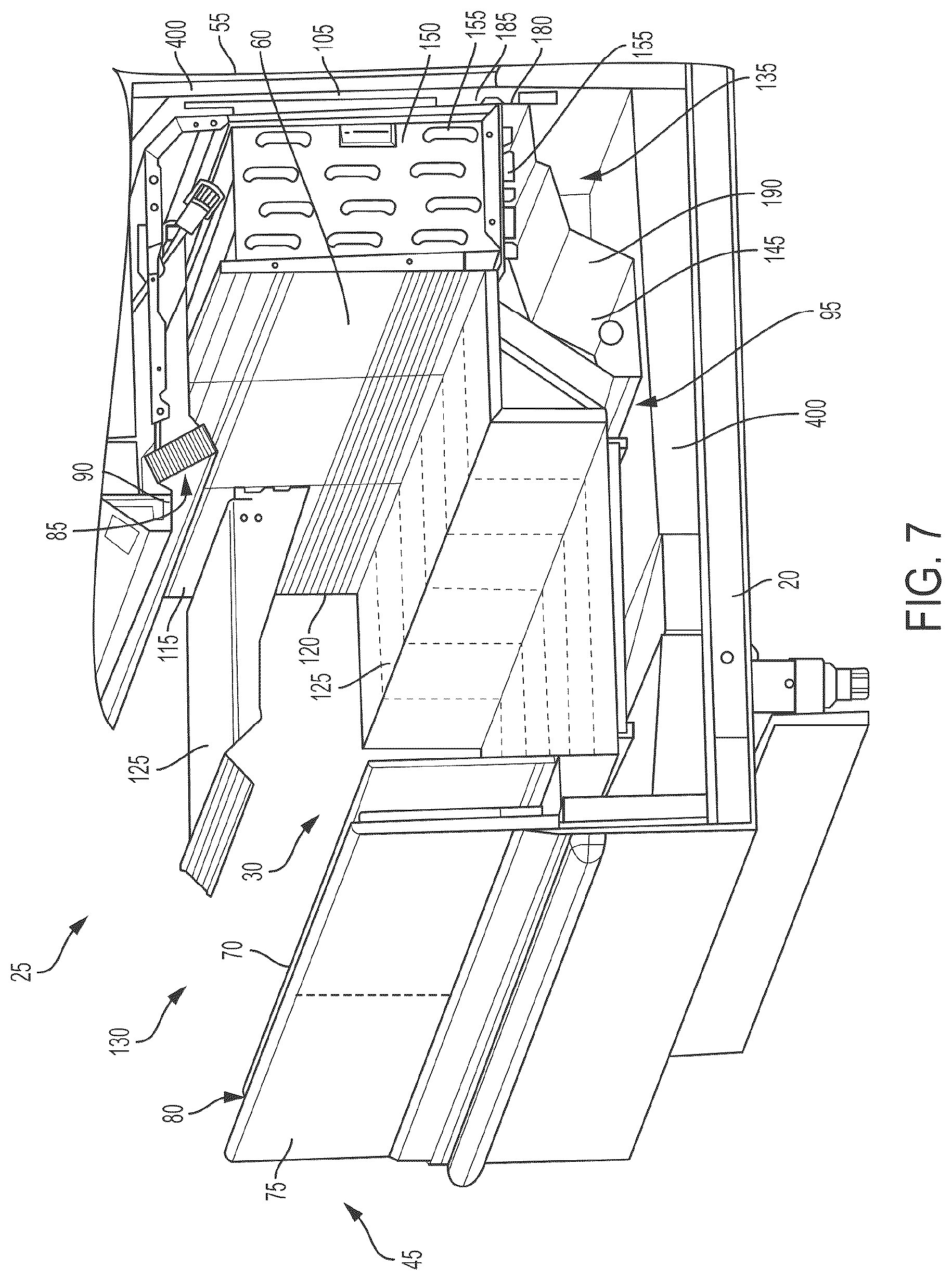 Patent US12096867 Figure 10 – Merchandiser