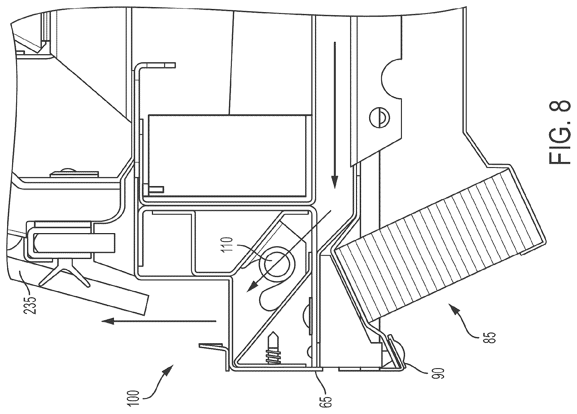 Patent US12096867 Figure 11 – Merchandiser