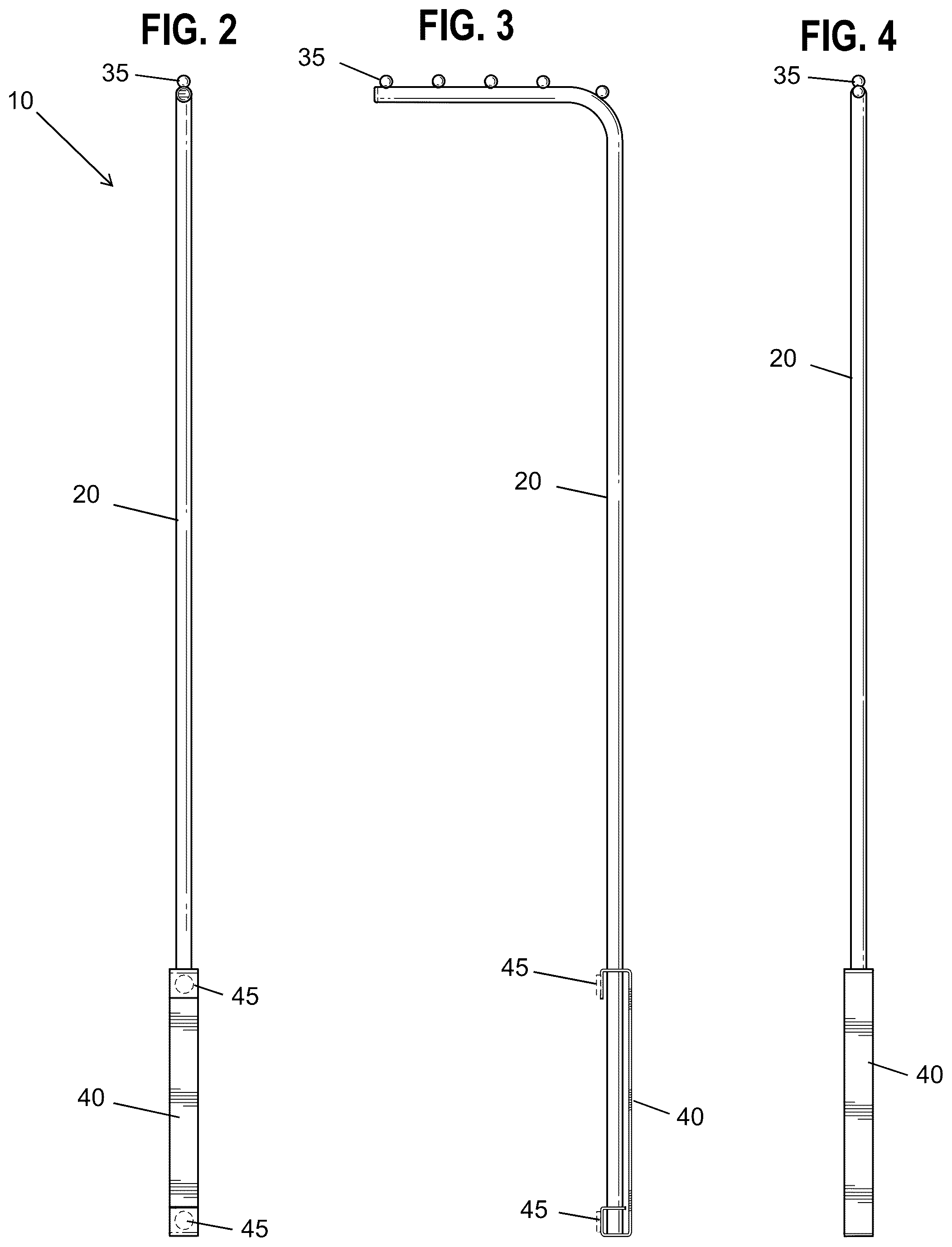 Patent US12096870 Figure 2 – Laundry valet rod