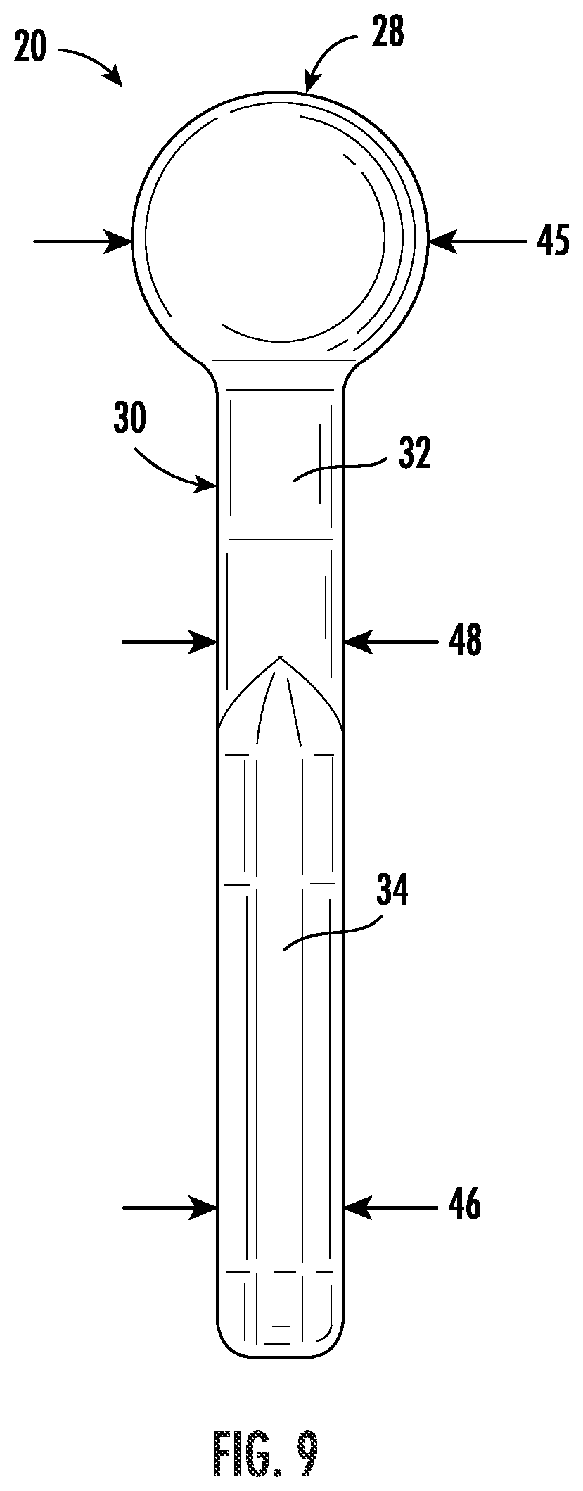 Patent US12096873 Figure 9 – Curtain carrier assembly with curtain carrier